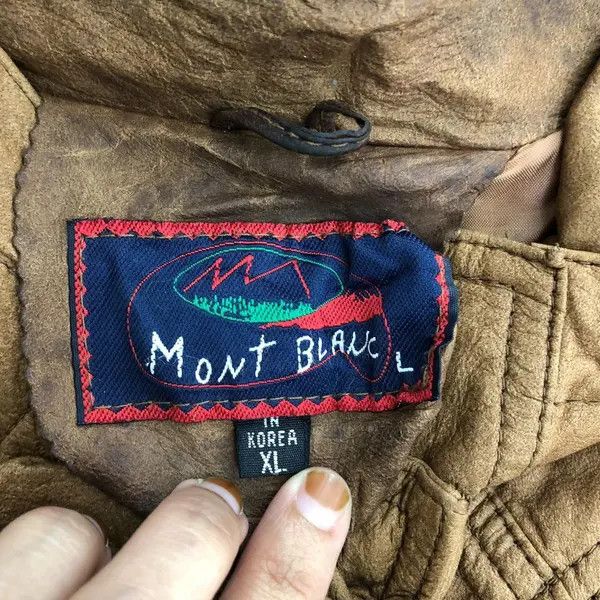 Other Vintage MONT BLANC Genuine Jacket Size US XL / EU 56 / 4 - 5 Thumbnail