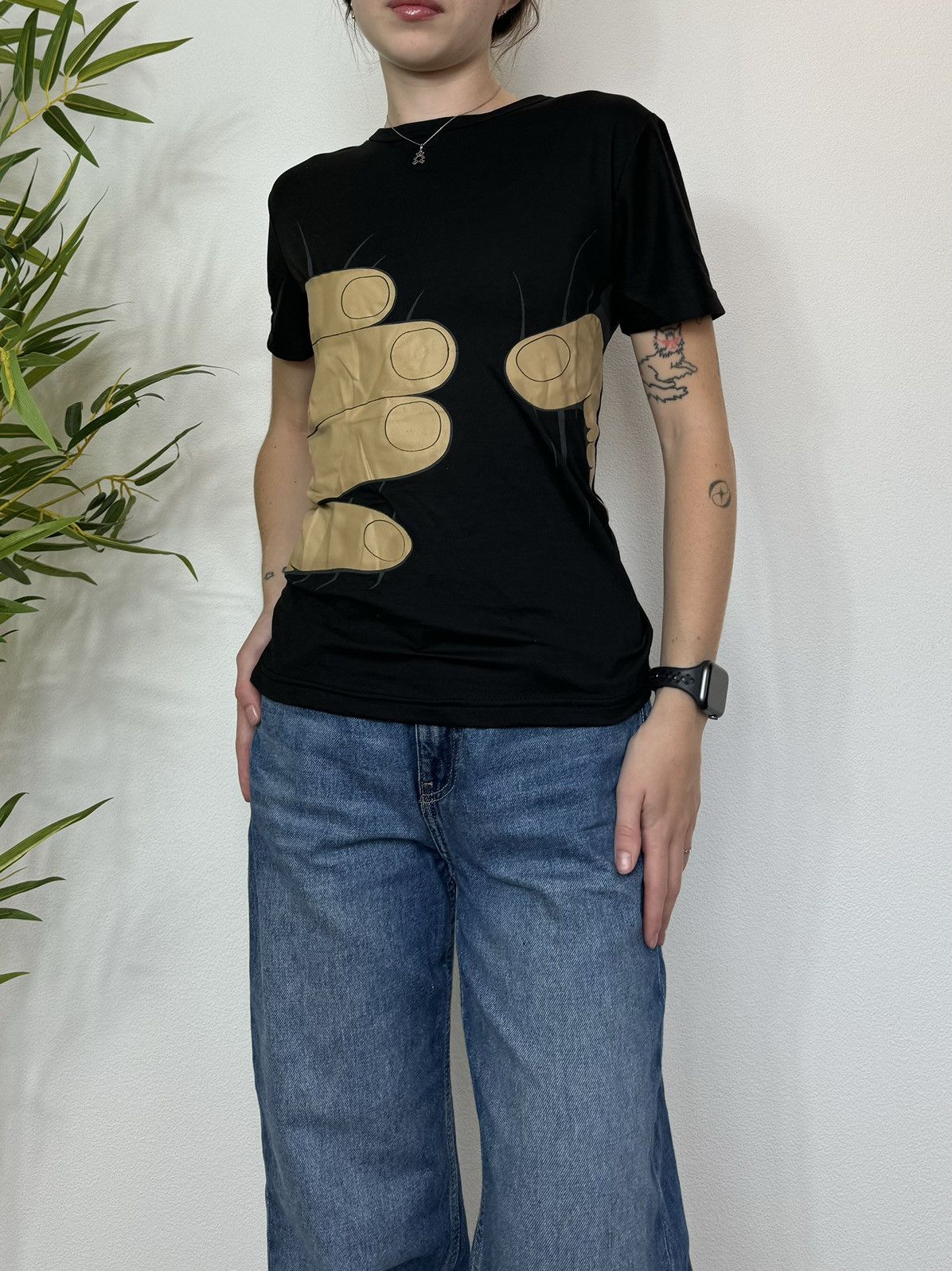 Vintage VINTAGE HAND AVANT GARDE TERMO HUMOR TEE Size M / US 6-8 / IT 42-44 - 5 Thumbnail