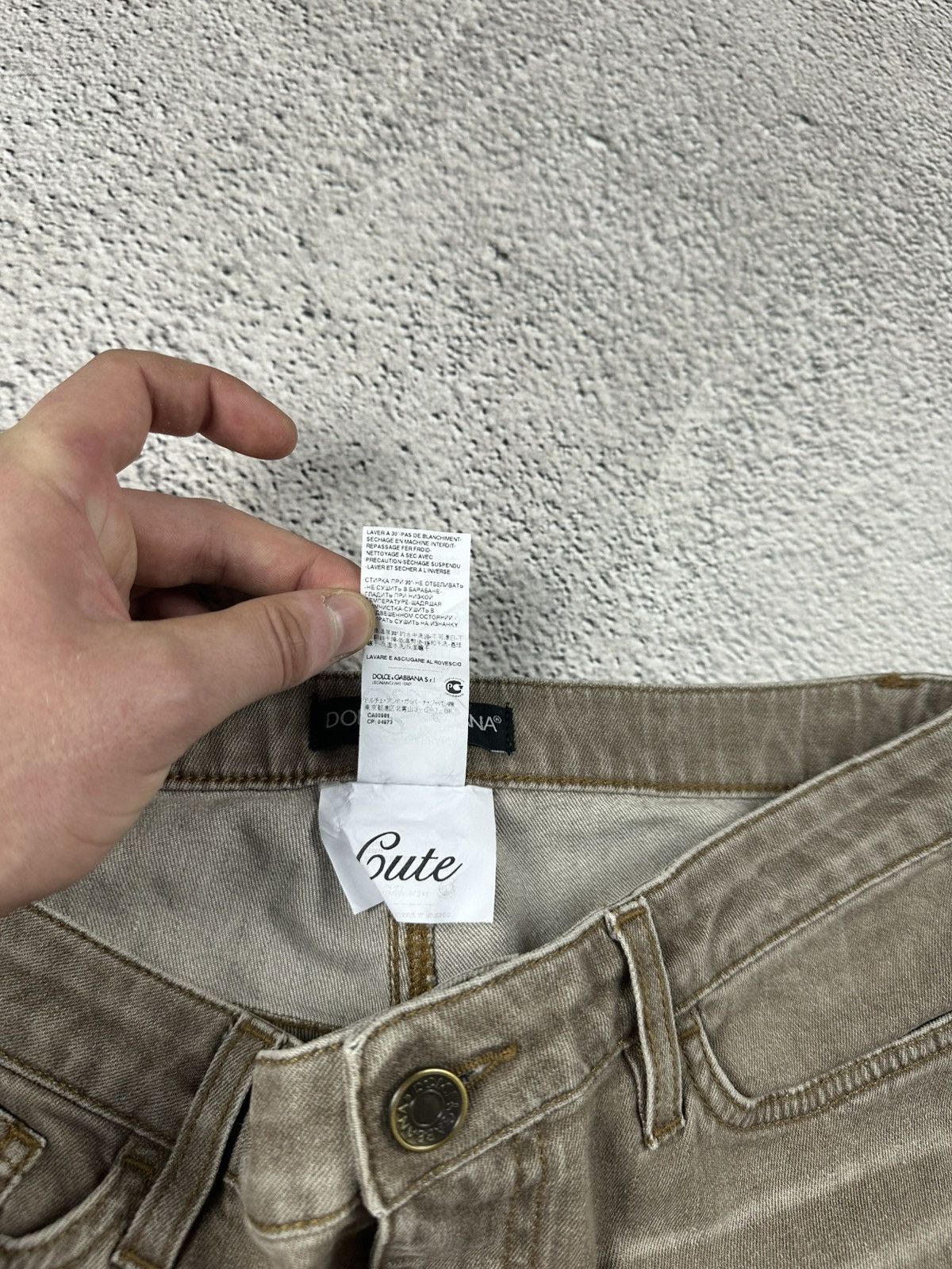Dolce & Gabbana Vintage Dolce & Gabbana Jean Y2K Old Money Style Size 30" / US 8 / IT 44 - 6 Thumbnail