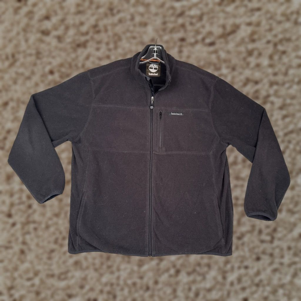Timberland Timberland Jacket Men Extra Large Black Polyester Fleece Full Zip Hiking Camping Size US XL / EU 56 / 4 - 1 Thumbnail