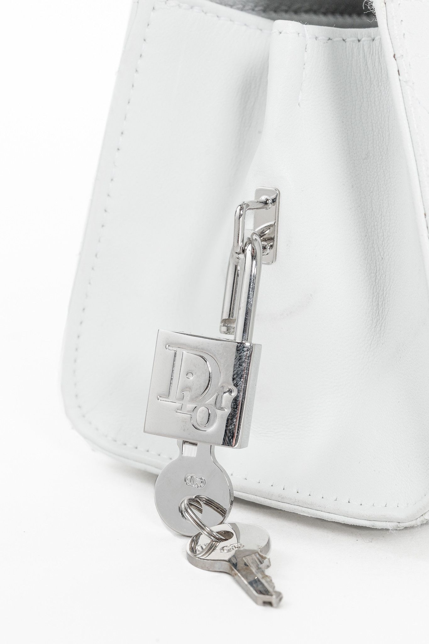Dior Christian Dior Lady Dior East-West Leather Double Handle Bag Size ONE SIZE - 10 Thumbnail
