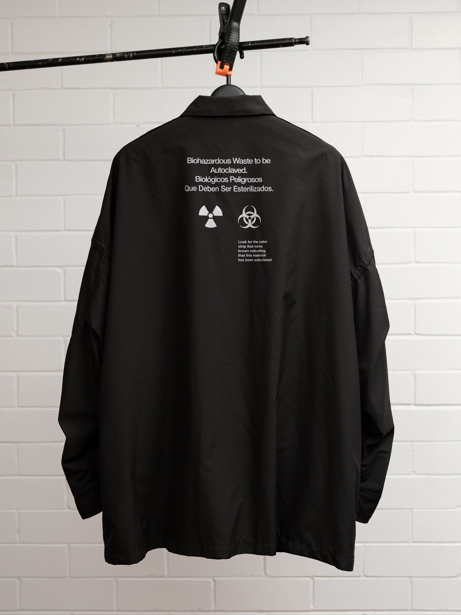 N.Hoolywood N.Hoolywood Nylon Work Shirt Black Size US M / EU 48-50 / 2 - 4 Thumbnail