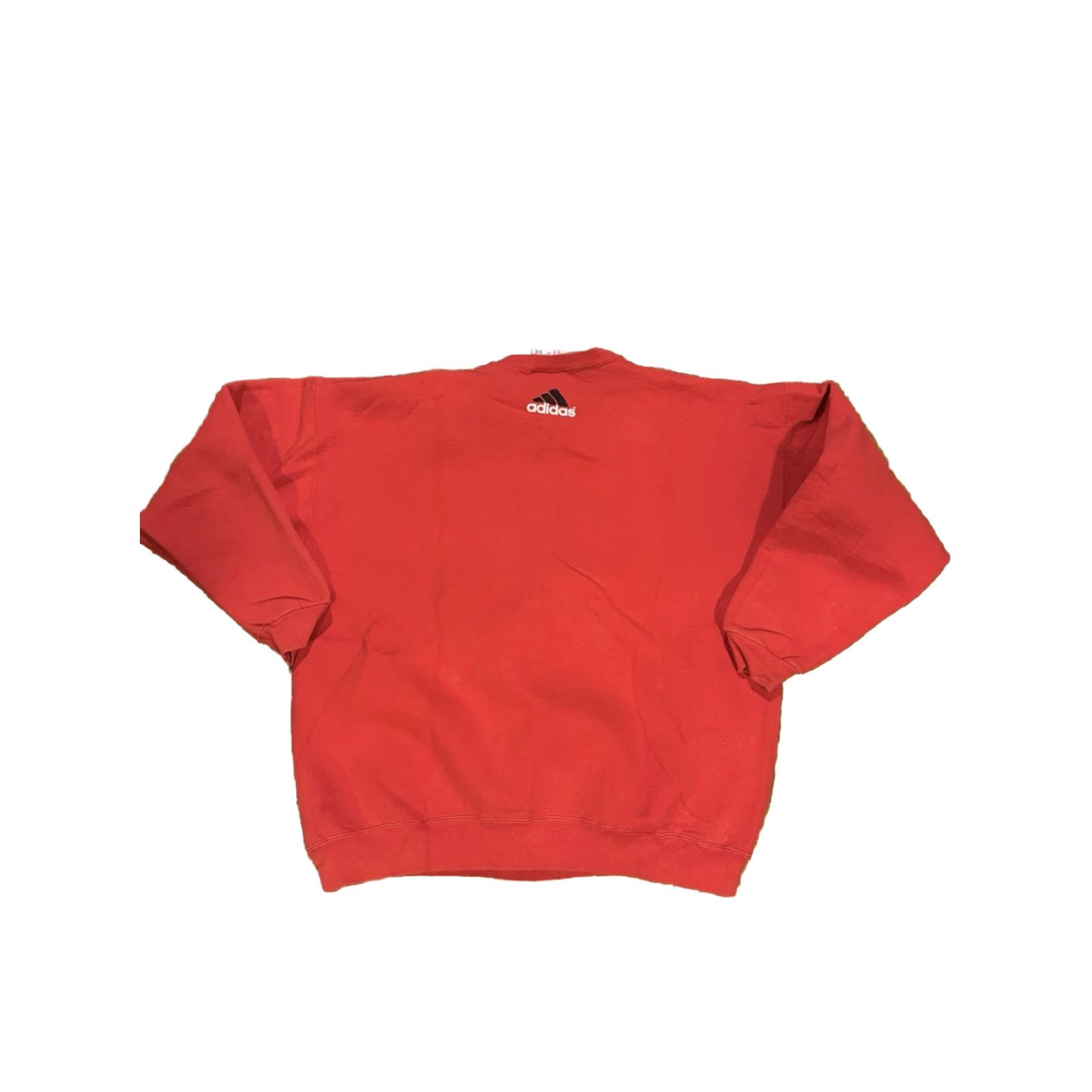 Adidas VTG 90s Adidas Nebraska Huskers Football Sweatshirt Mens XL Red Made In USA Rare Size US XL / EU 56 / 4 - 5 Thumbnail