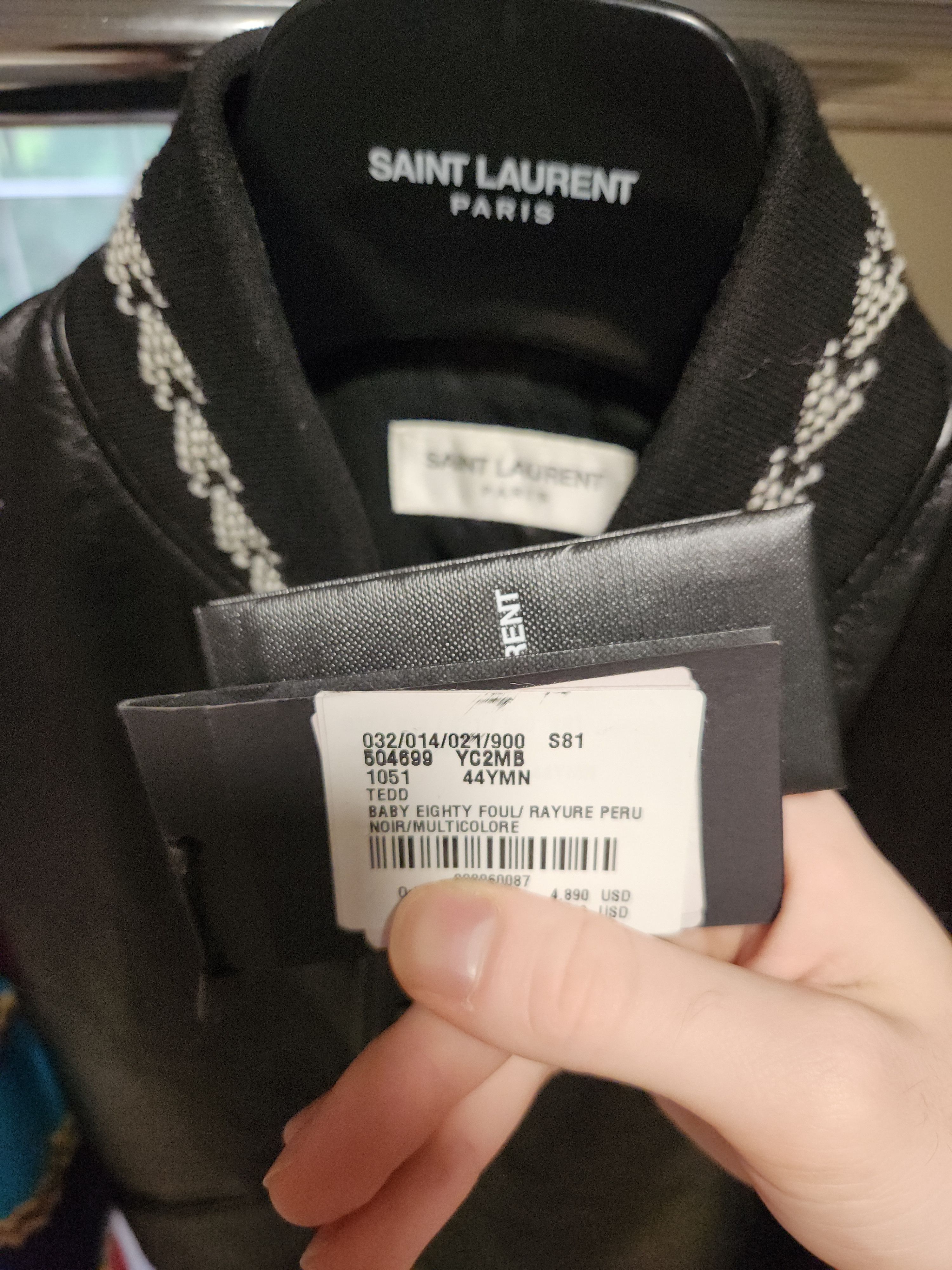 Archival Vintage Saint Laurent Paris Baby Eighty Jacket - View 4