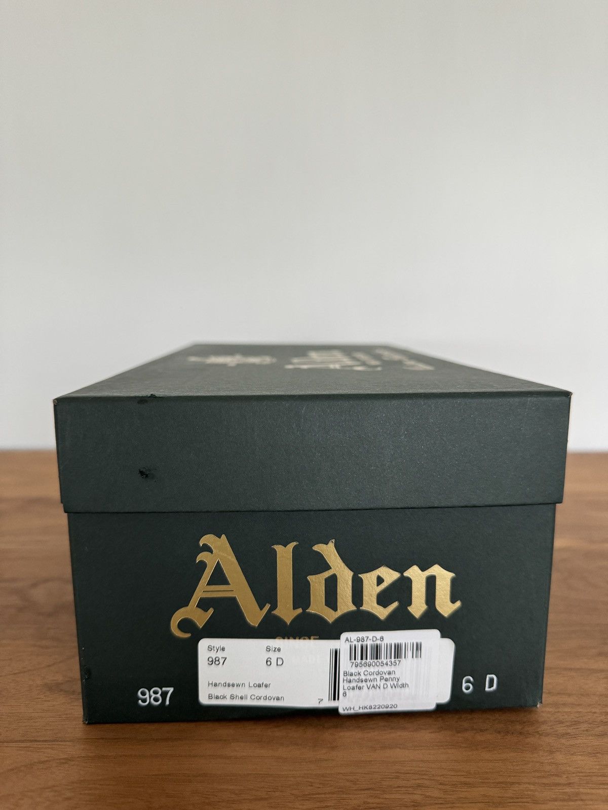 Alden ALDEN USA Black Horween Cordovan Horse Leather Penny Loafers Size US 6 / EU 39 - 9 Thumbnail