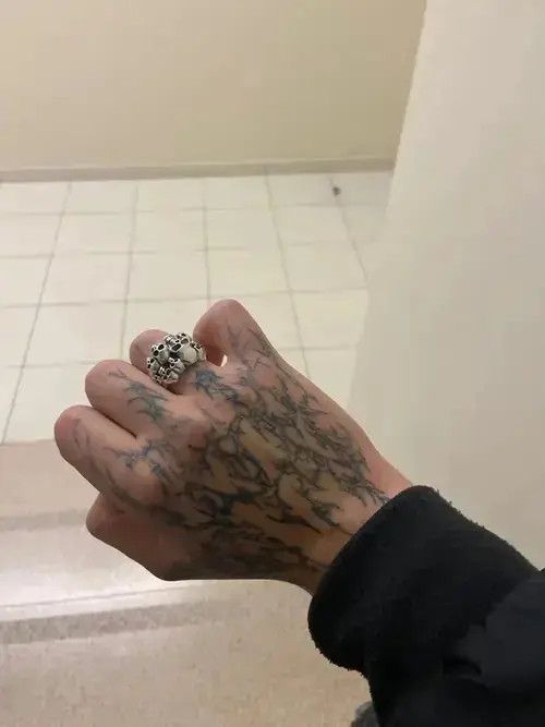 Other Mini Skulls Adjustable Ring Size ONE SIZE - 2 Thumbnail
