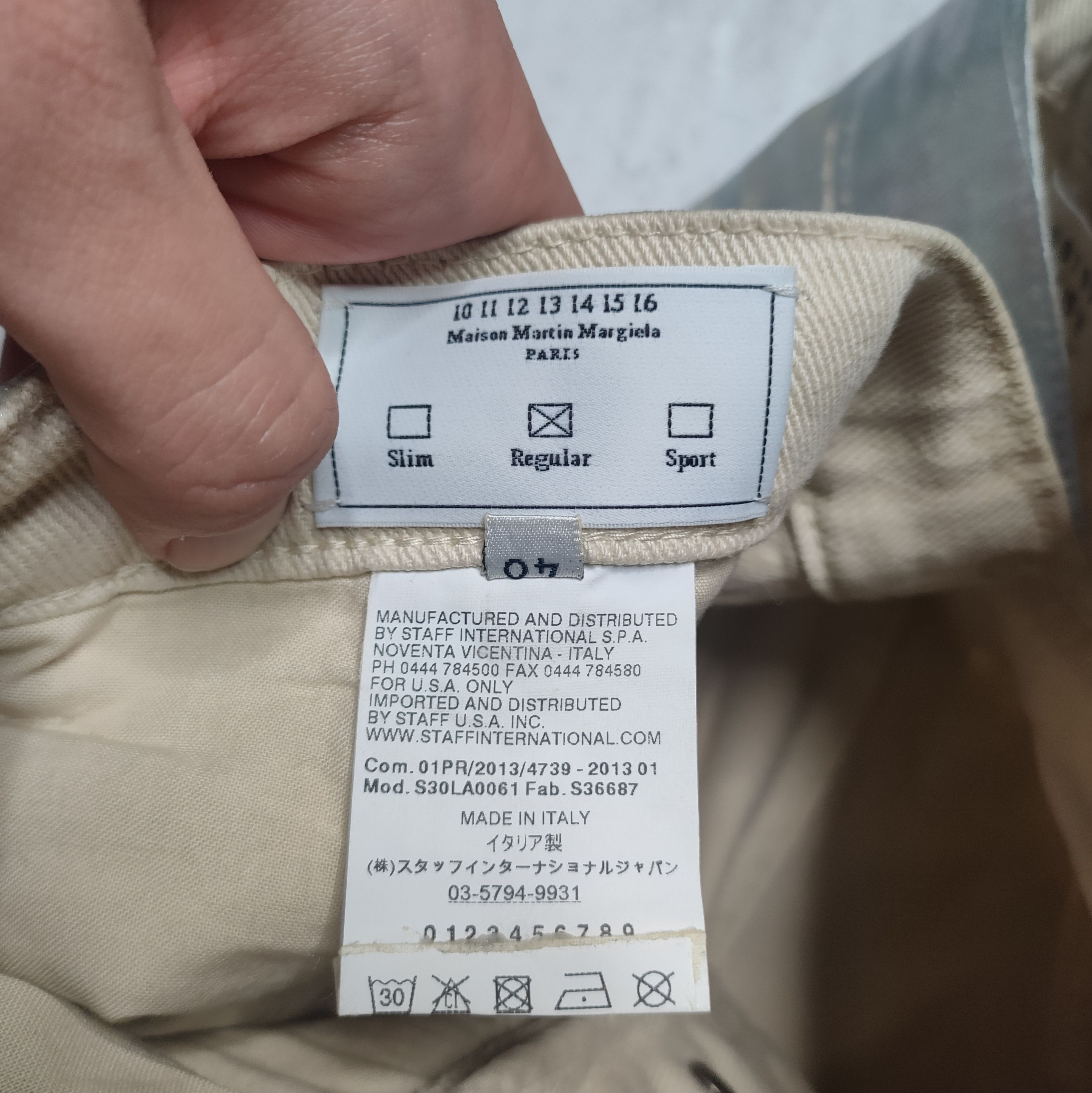 Maison Margiela Maison Margiela silver painted denim Size US 32 / EU 48 - 5 Thumbnail