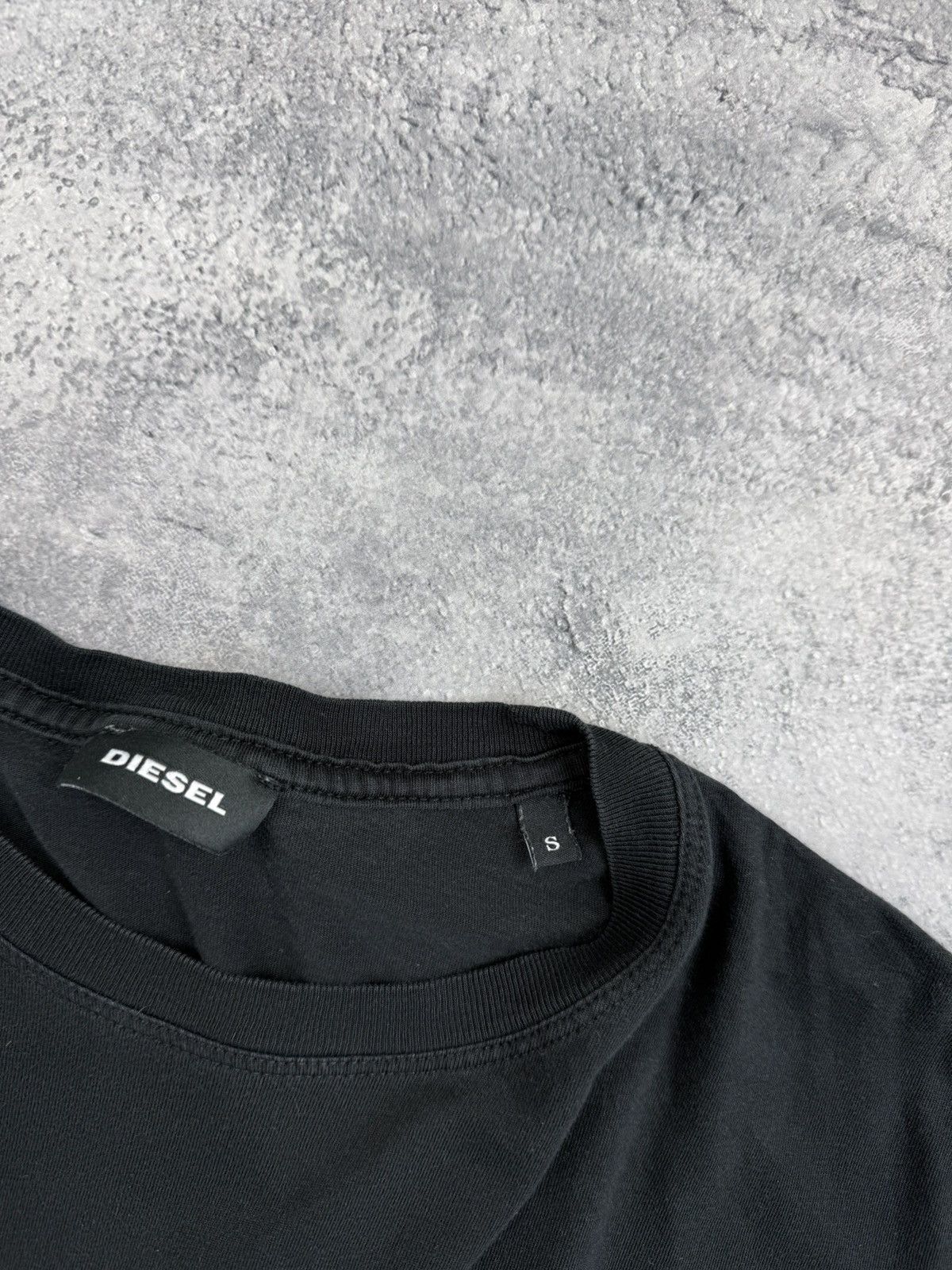 Diesel Vintage Diesel Y2K Long Sleeve Big Logo Hype Avant Garde Size US S / EU 44-46 / 1 - 12 Thumbnail