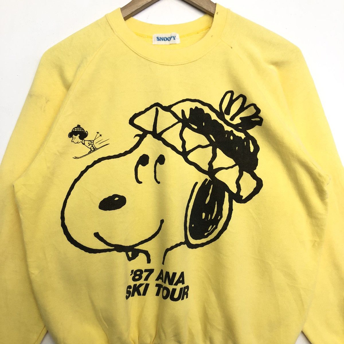 Cartoon Network SNOOPY VINTAGE CARTOON BIG GRAPHIC SWEATSHIRT Size US S / EU 44-46 / 1 - 2 Thumbnail