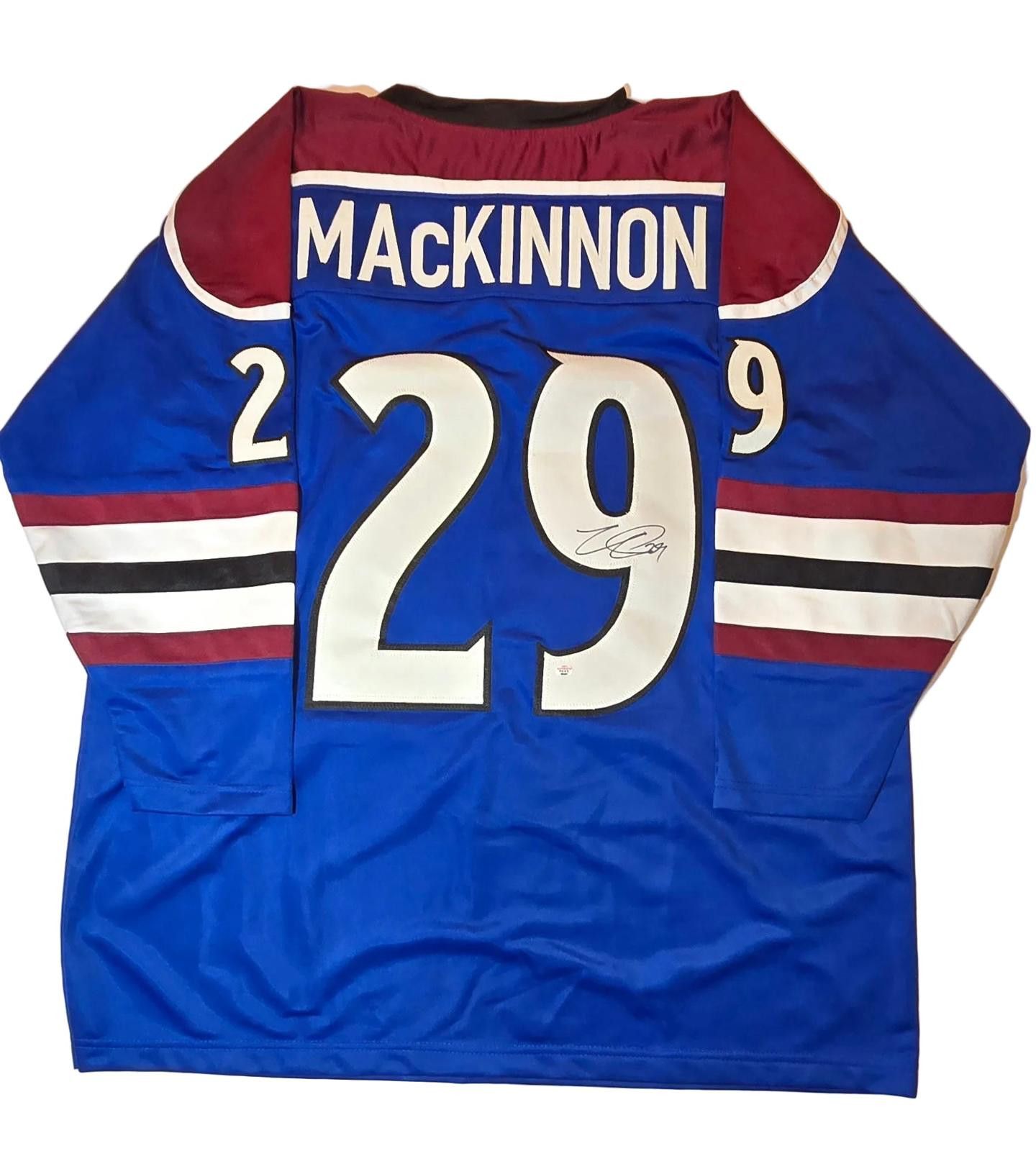 Other Nathan MacKinnon Colorado Avalanche signed jersey COA Size ONE SIZE - 2 Thumbnail