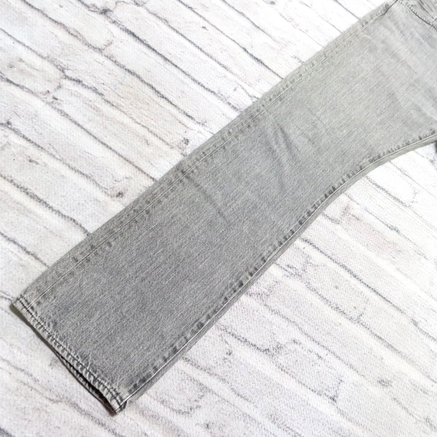 Denime VINTAGE Nom De Guerre Jeans Denim Mens 00s 32x32 1/2 Grey Size US 32 / EU 48 - 2 Thumbnail