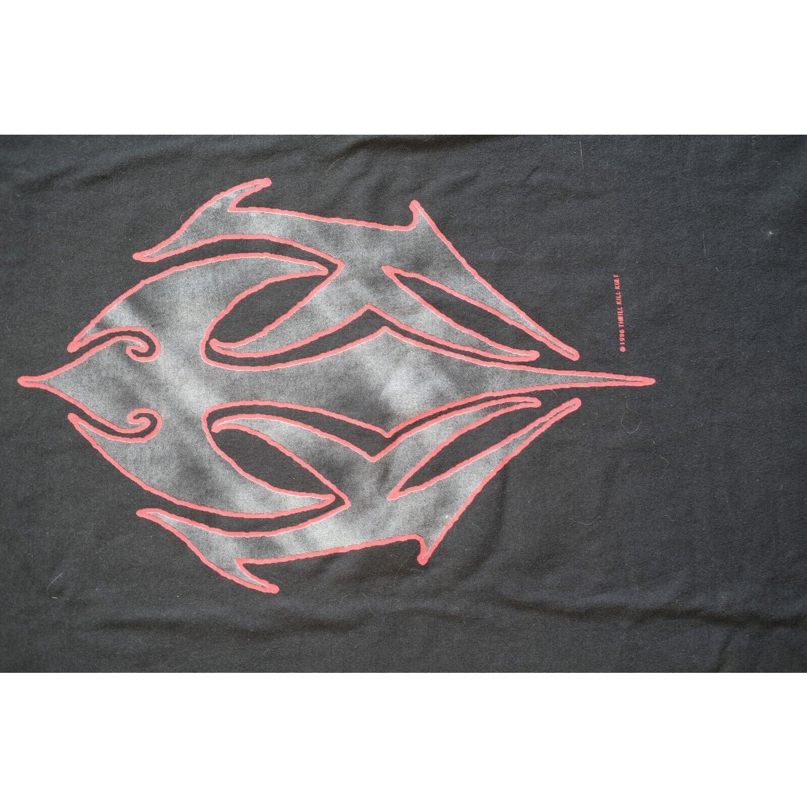 Fruit Of The Loom Vintage 1996 Thrill Kill Inferno Tour Dragon Tee Unisex XL Size US XL / EU 56 / 4 - 2 Thumbnail
