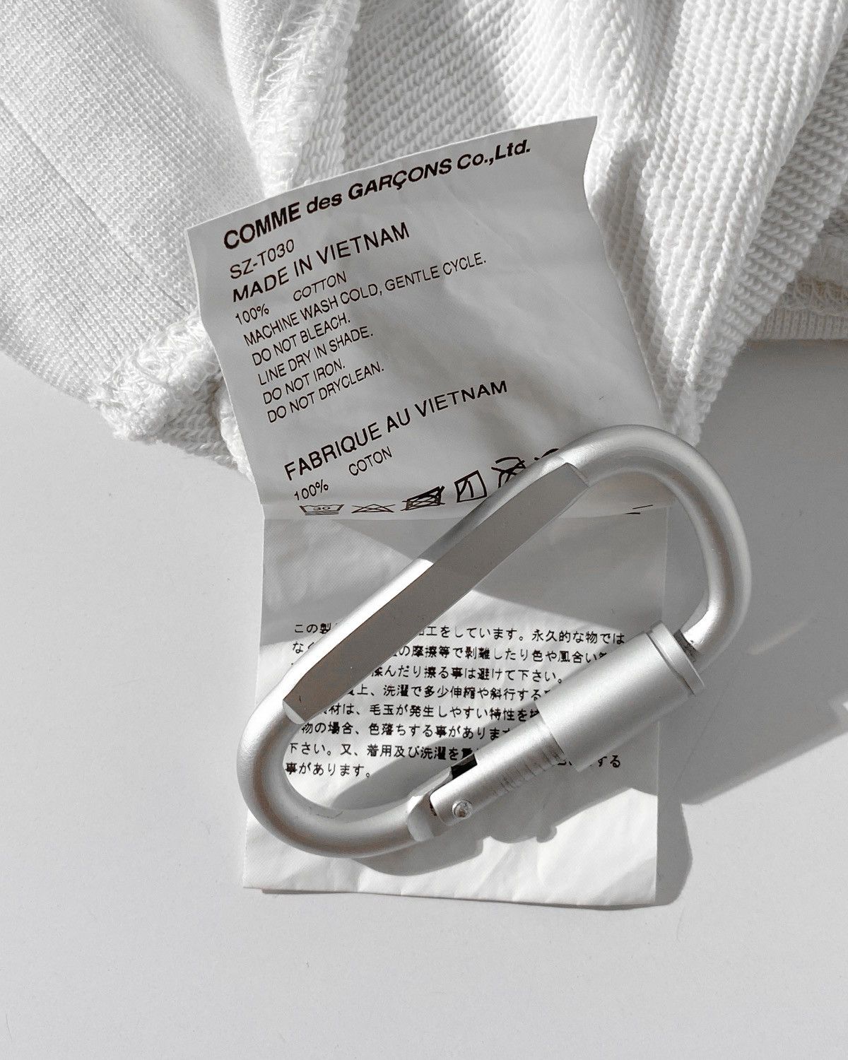 Comme des Garcons Commes des Garcons Logo Hoodie Size US L / EU 52-54 / 3 - 5 Thumbnail