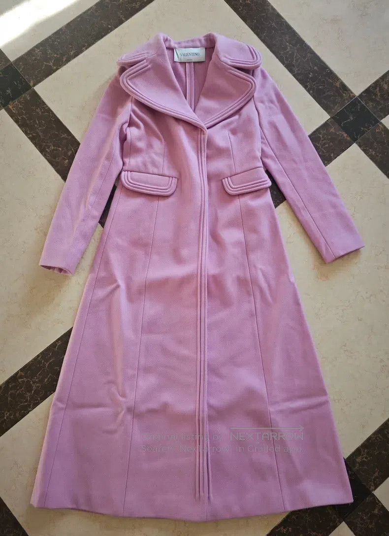 Valentino Valentino Women's purple-pink coat Size XS / US 0-2 / IT 36-38 - 1 Thumbnail