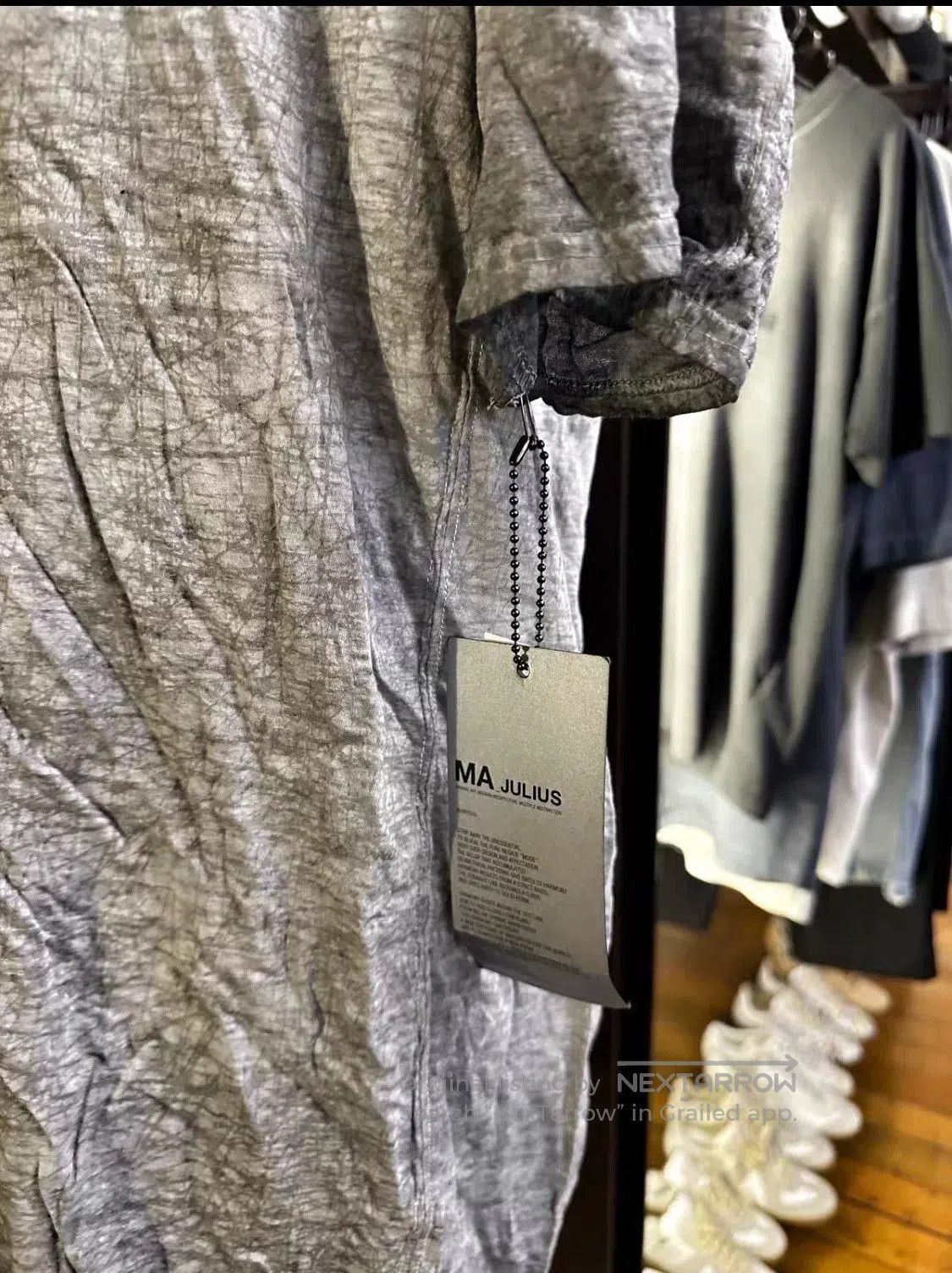 Julius MA_JULIUS 2014SS Gray Silk. Size US M / EU 48-50 / 2 - 6 Thumbnail