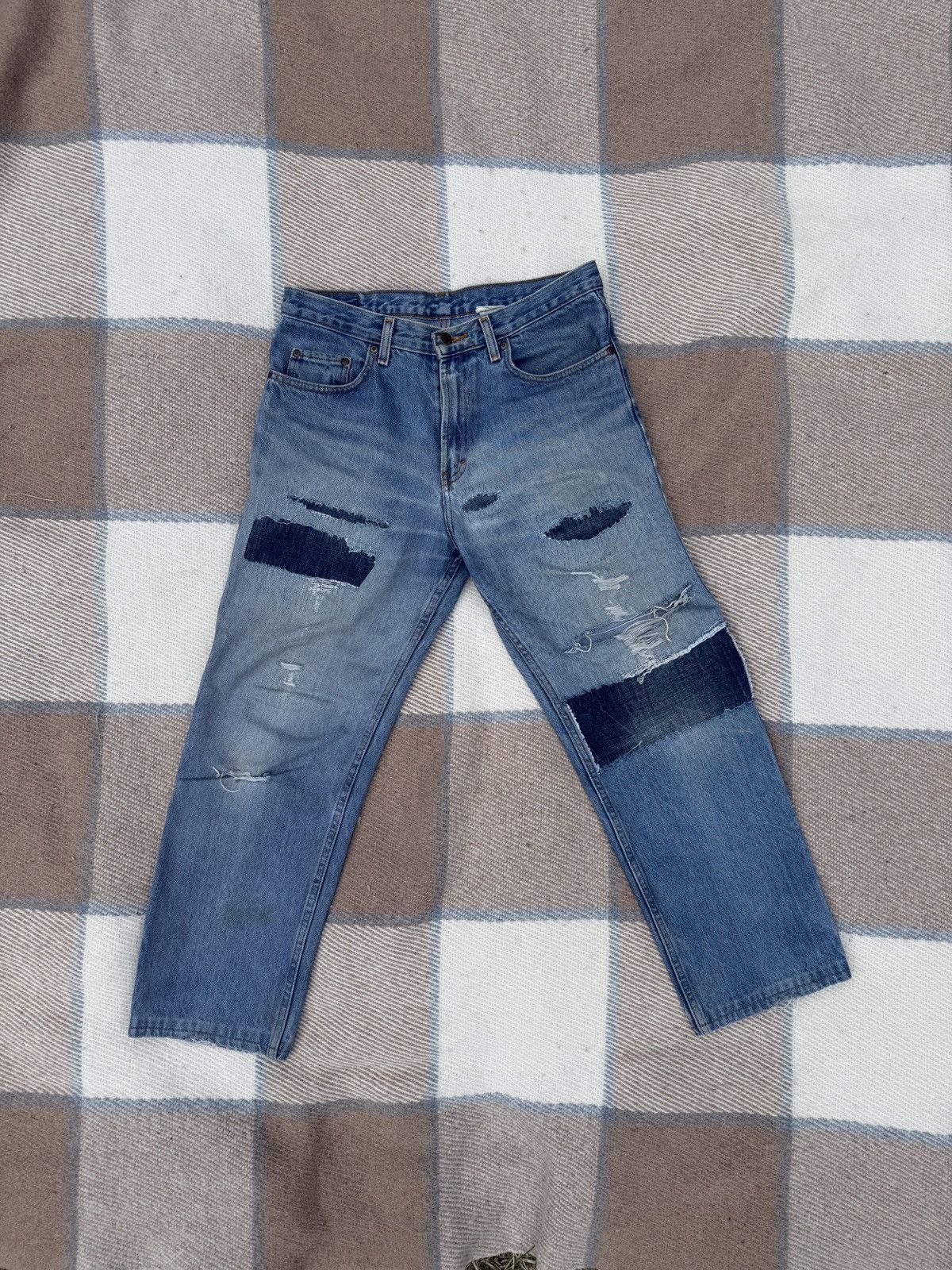 Kapital × Kirkland Signature × Vintage Distressed Kirkland Signature Jeans Size US 32 / EU 48 - 1 Thumbnail