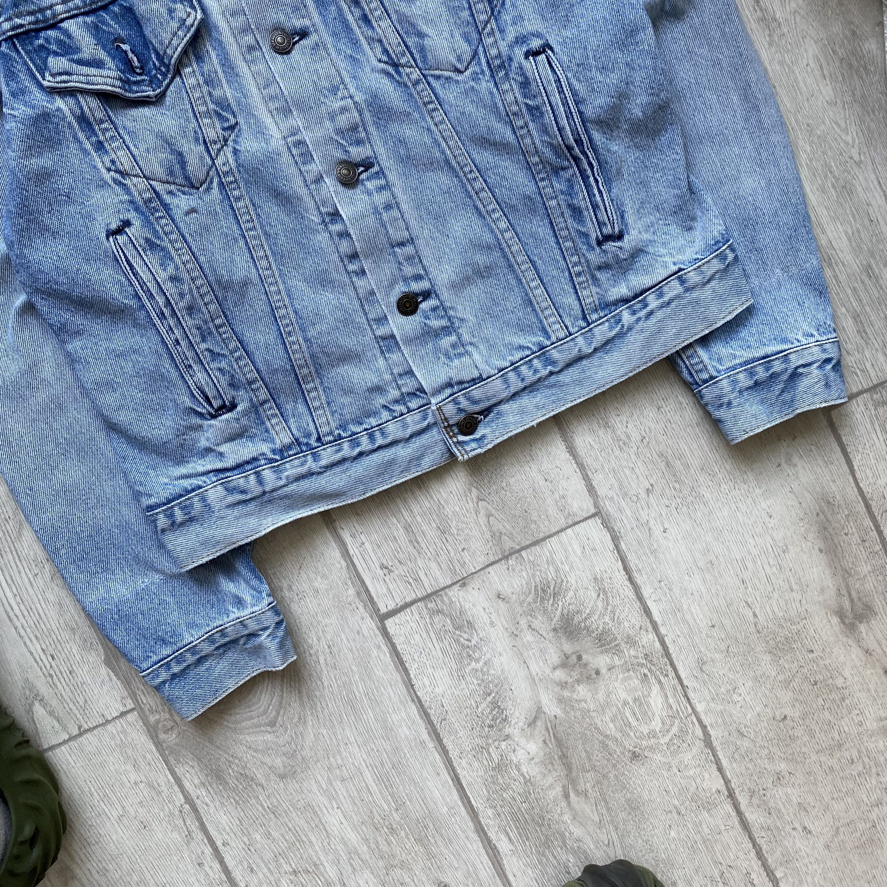 Levi's Vintage Clothing Vintage 80s Levis denim jacket trucker distressed Made USA Size US M / EU 48-50 / 2 - 3 Thumbnail