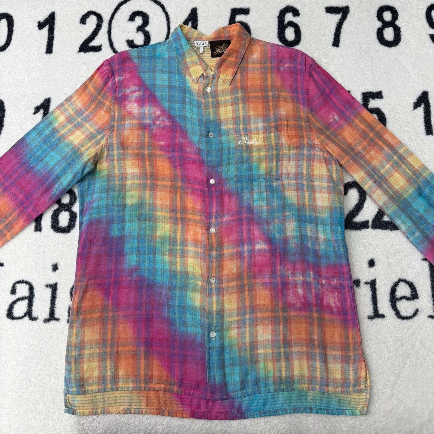 Loewe Loewe Tie-Dye Multi Shirt l Men Size US L / EU 52-54 / 3 - 1 Thumbnail