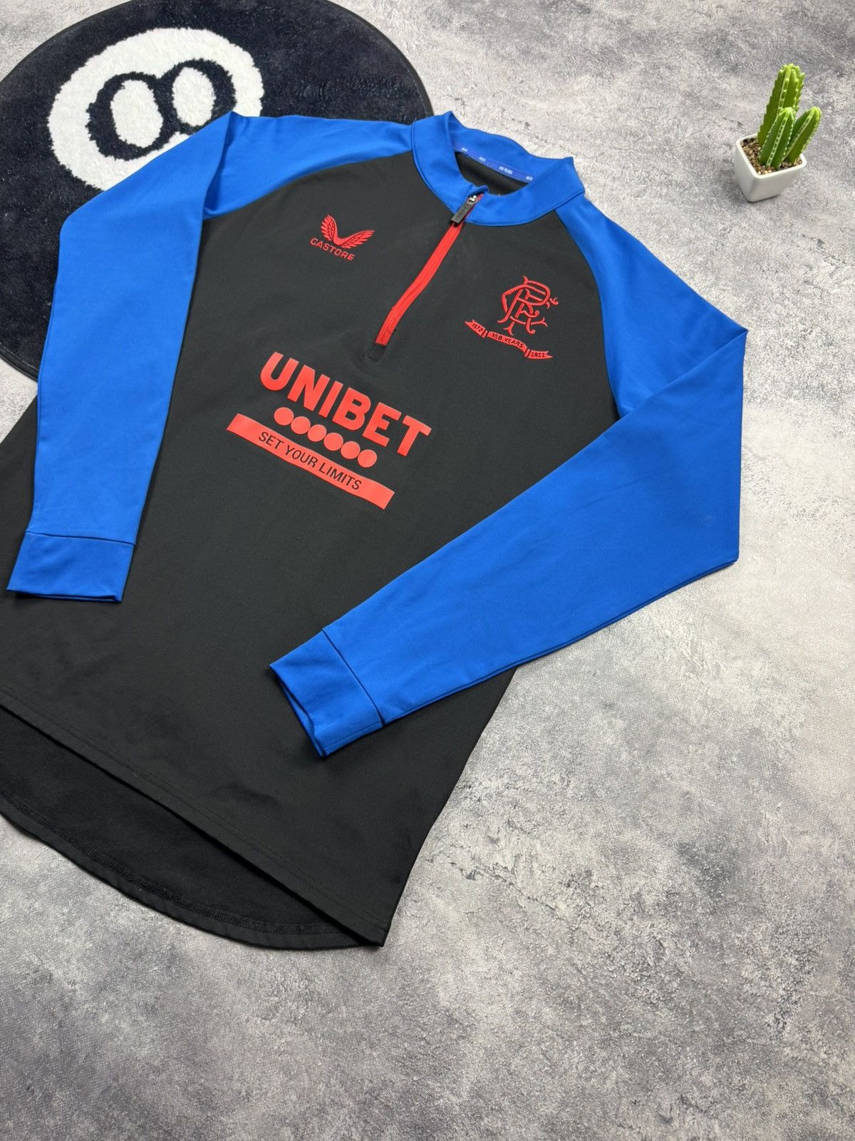 Castore Rangers Castore Training Jumper Sweater Top 150 Years Sz XL Size US XL / EU 56 / 4 - 3 Thumbnail