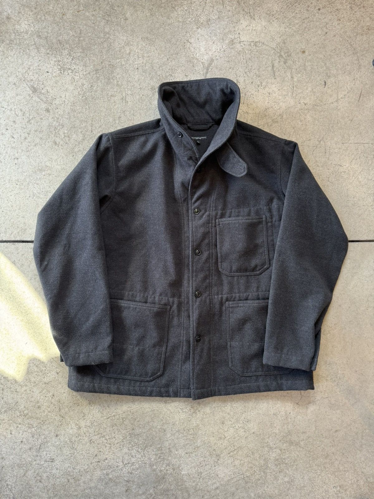 Engineered Garments Shawl collar jacket in poly fleece Size US L / EU 52-54 / 3 - 1 Thumbnail