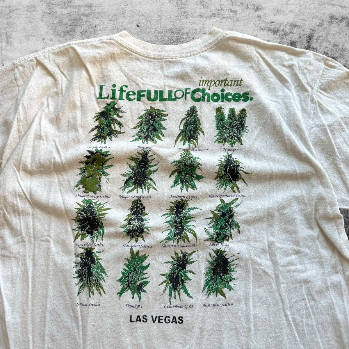 Vintage vintage 90s faded weed drug marijuana faded tee xl Size US XL / EU 56 / 4 - 3 Thumbnail