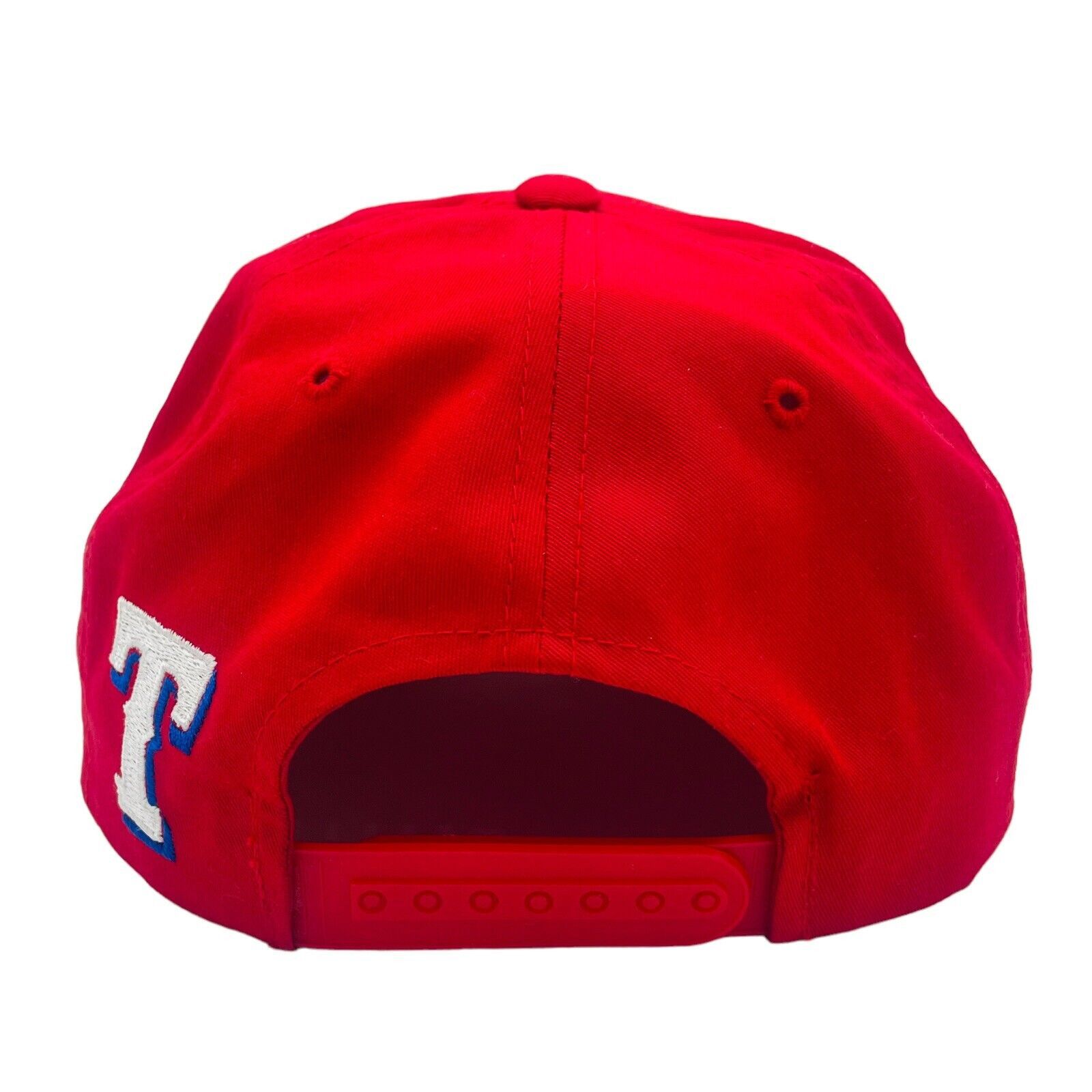 Vintage VTG Texas Rangers ANNCO Snapback Hat Cap- Professional Model Size ONE SIZE - 3 Thumbnail