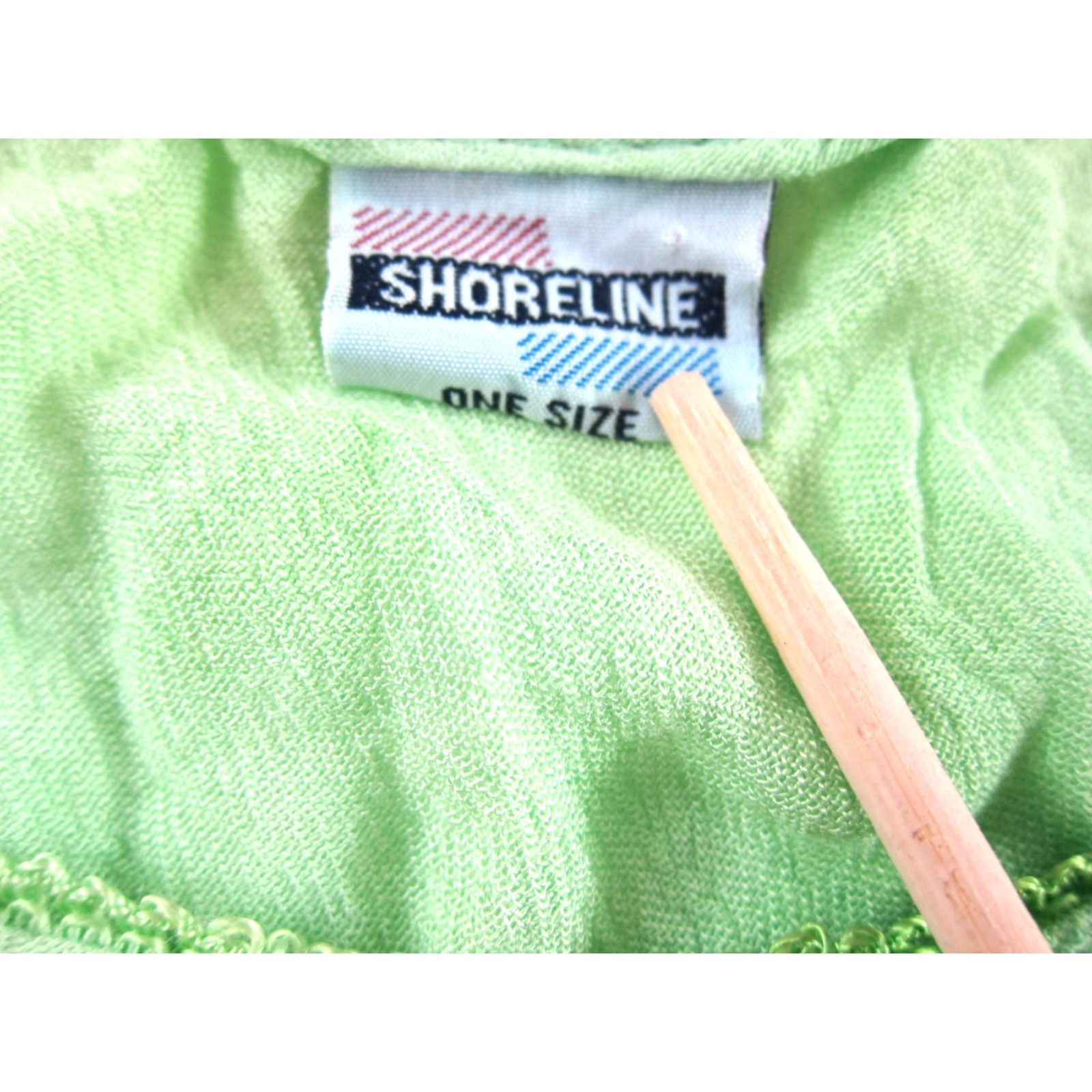 Vintage VINTAGE SHORELINE Dress Shirt Hippie 100% Rayon Green Tie Dye M-L Women's Midi Tunic Tank Size M / US 6-8 / IT 42-44 - 4 Thumbnail