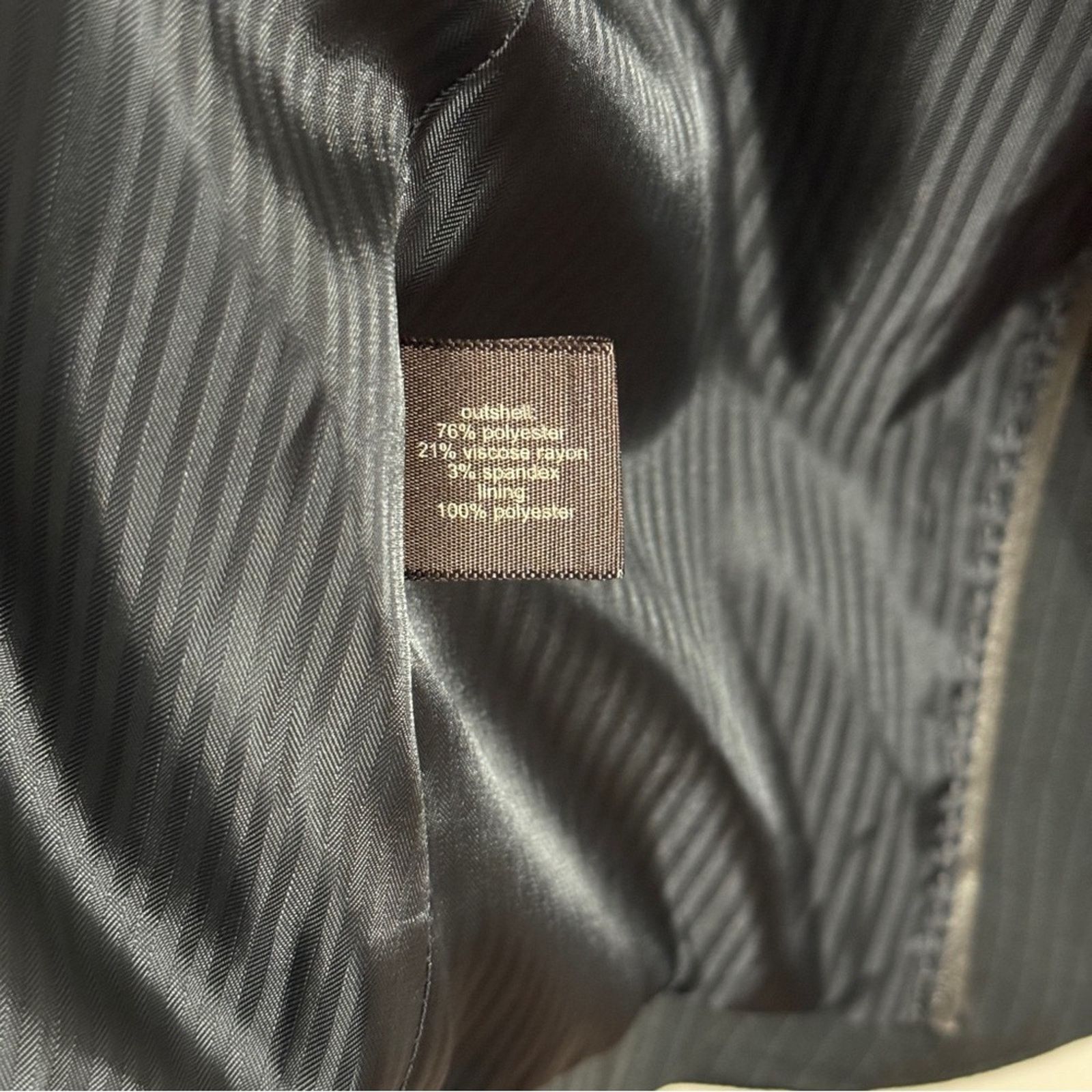 Other The Limited Pin Striped Blazer Career Jacket Black Size 12 Size XL / US 12-14 / IT 48-50 - 6 Thumbnail
