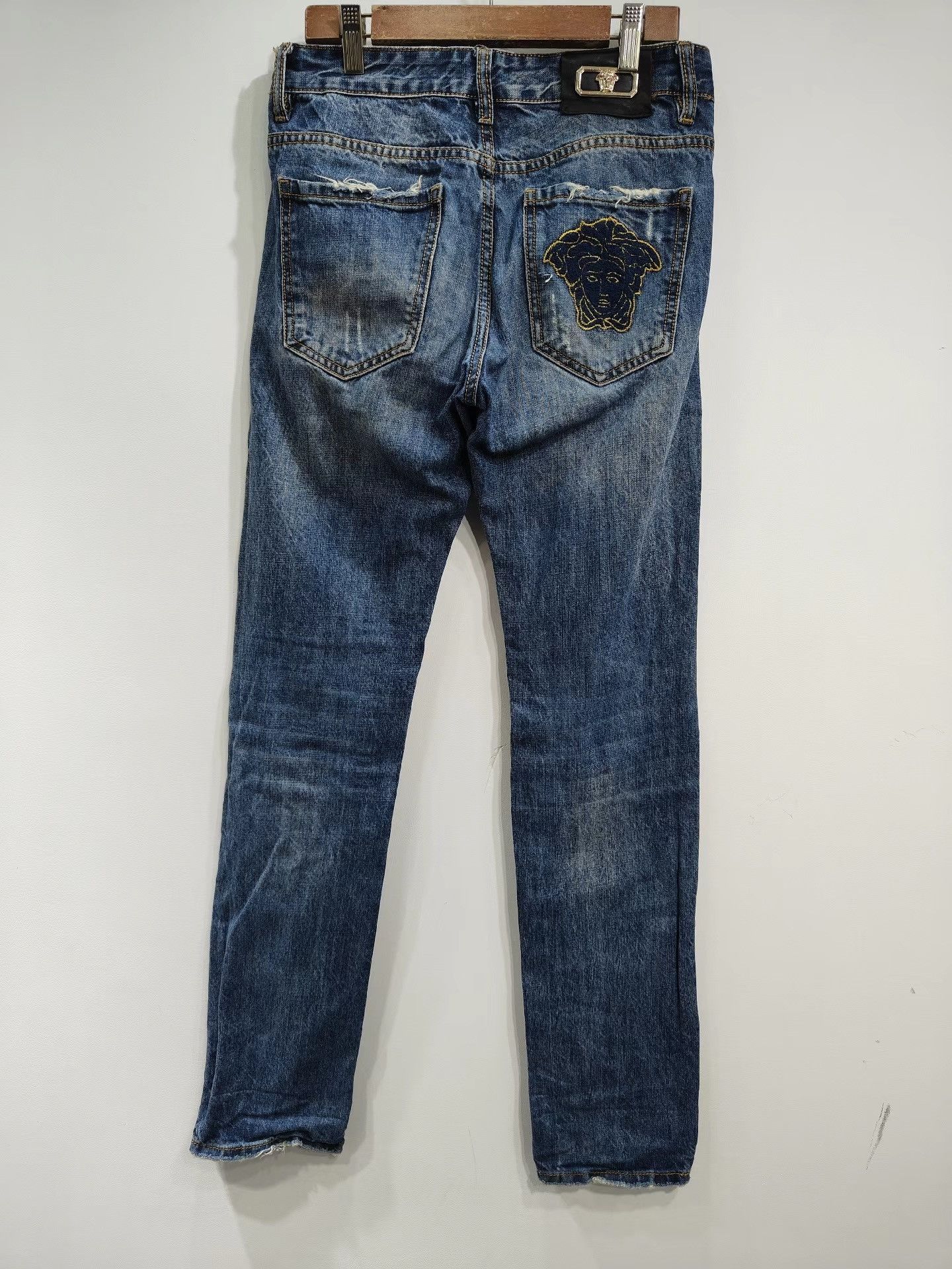 Versace VERSACE Men's Jeans K29 Size US 29 - 2 Thumbnail