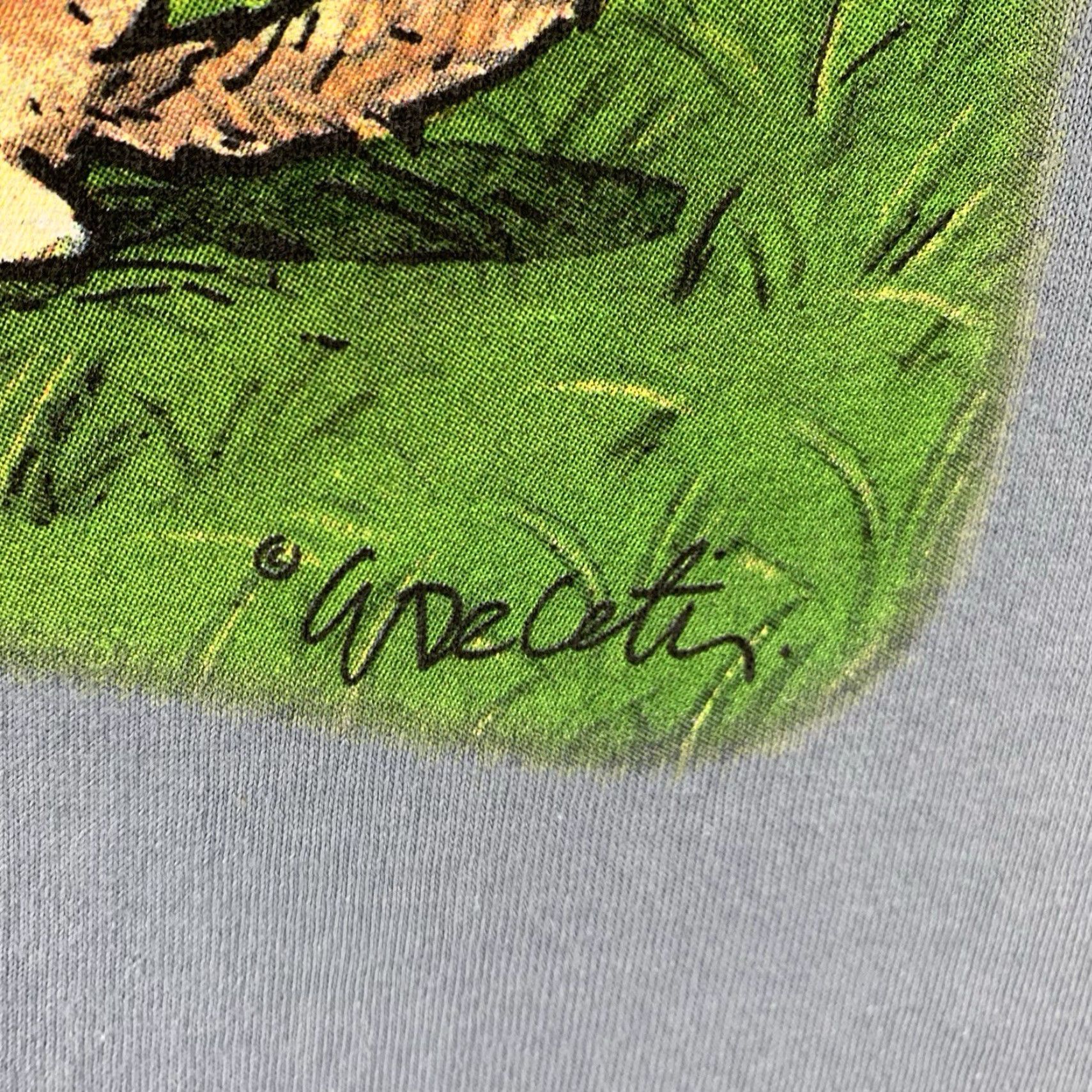 Gildan VINTAGE Gildan Funny Quote Shirt Mens Large Blue Squirrel Graphic Tee 90s Y2K Size US L / EU 52-54 / 3 - 7 Thumbnail
