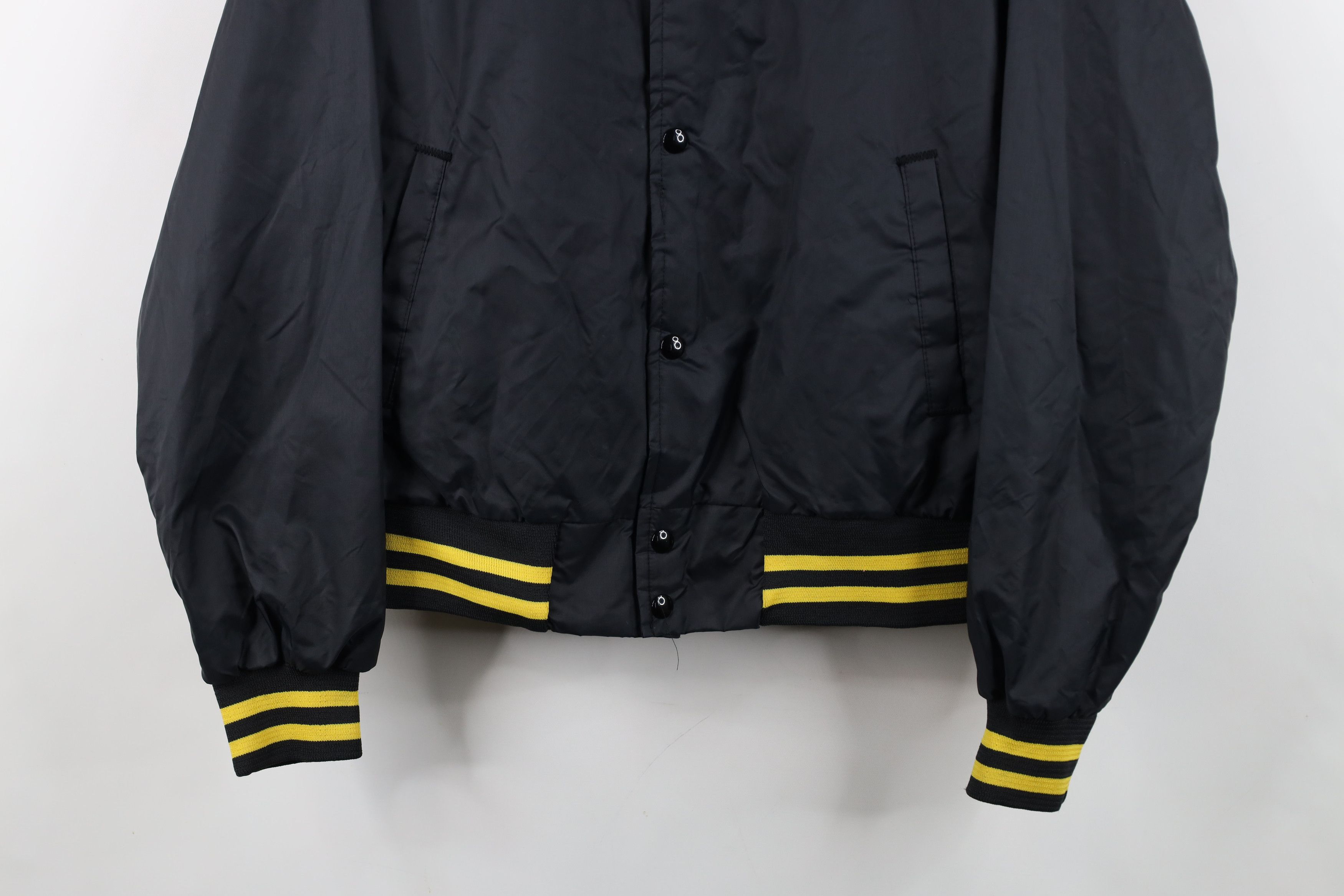 Chalk Line Vintage 70s 80s Chalk Line Swimming Satin Bomber Jacket USA Size US M / EU 48-50 / 2 - 3 Thumbnail