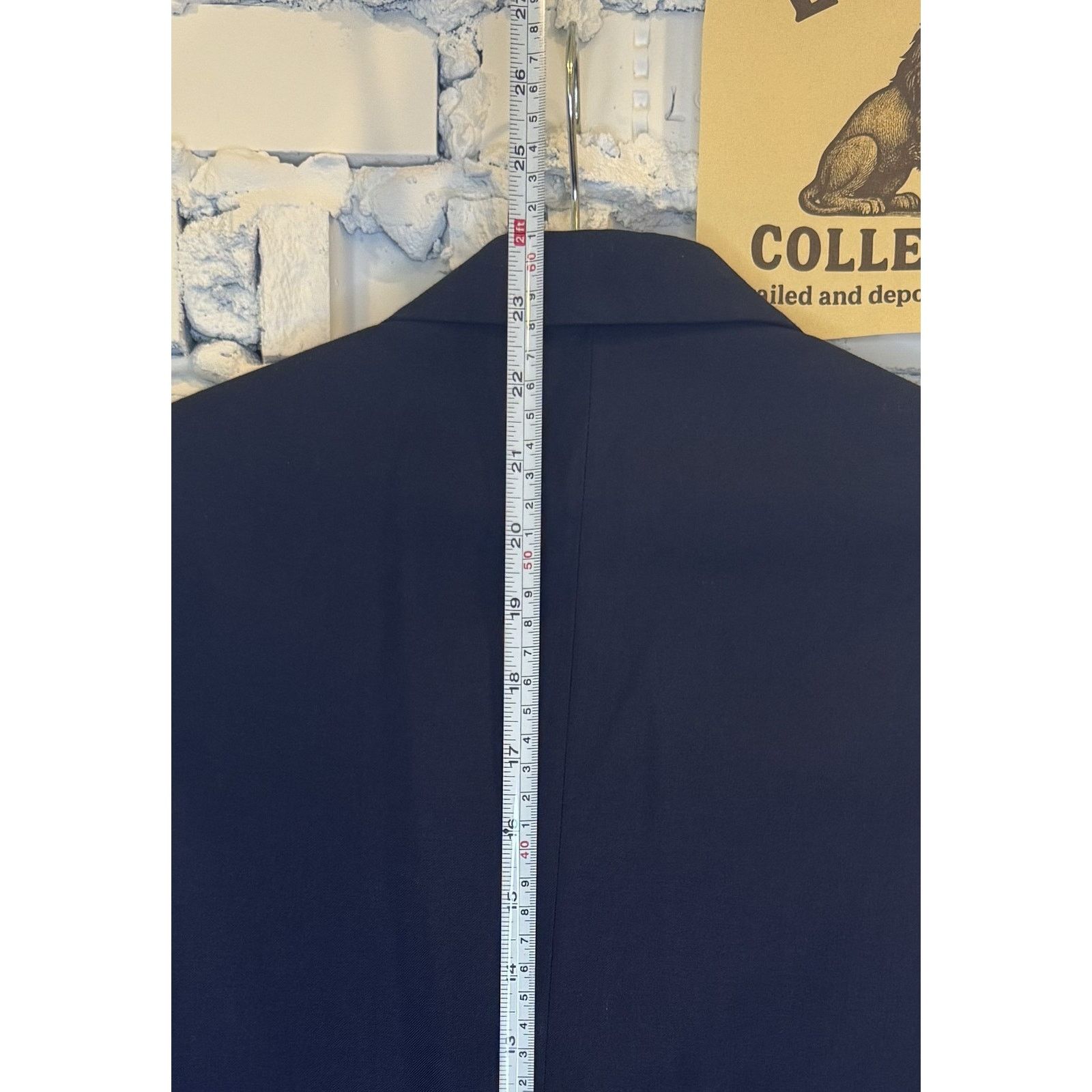 Chaps Chaps Blazer Kids 10 Navy Blue Blazer Gold Button Size 34S - 3 Thumbnail