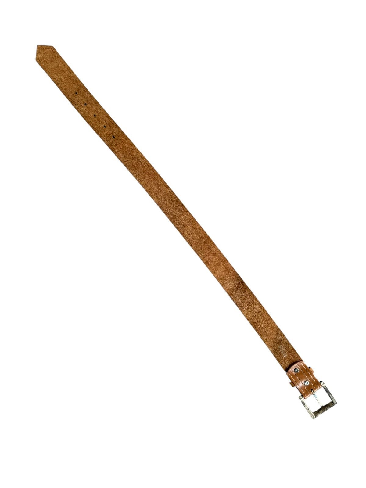 Yohji Yamamoto 00's Y's Bis avant-garde fully leather belt Size 28 - 10 Thumbnail