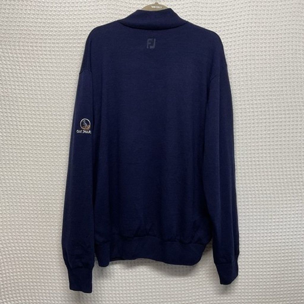 Footjoy FootJoy Hand Logo Wool/Polyester 1/4 Zip Golf Sweater Men XL Size US XL / EU 56 / 4 - 9 Thumbnail