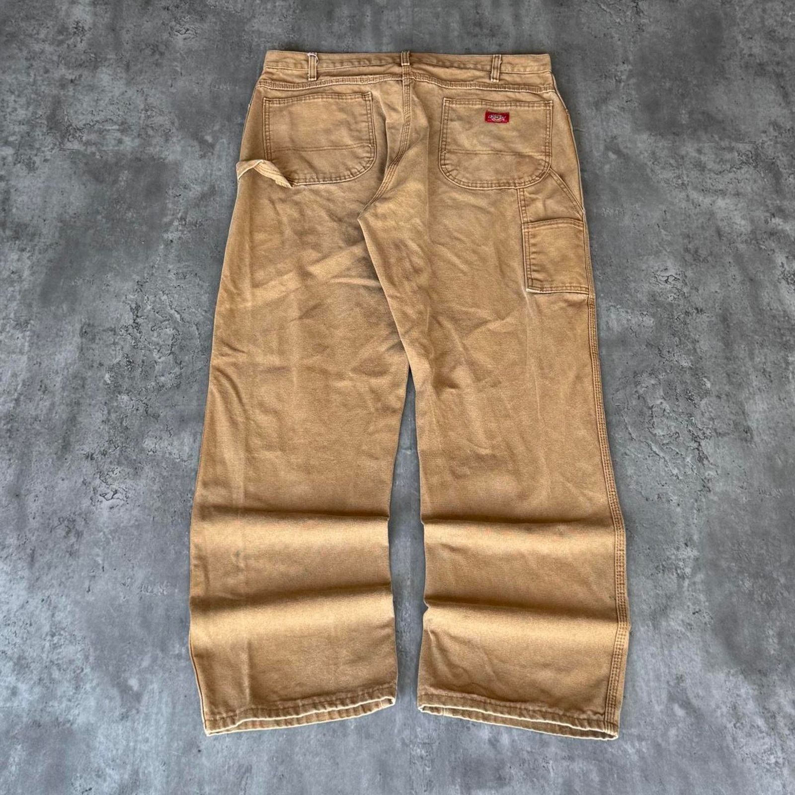 Carhartt × Dickies × Vintage Crazy Y2K Carhartt Style Baggy Skater Grunge Carpenter Pants Size US 38 / EU 54 - 1 Thumbnail