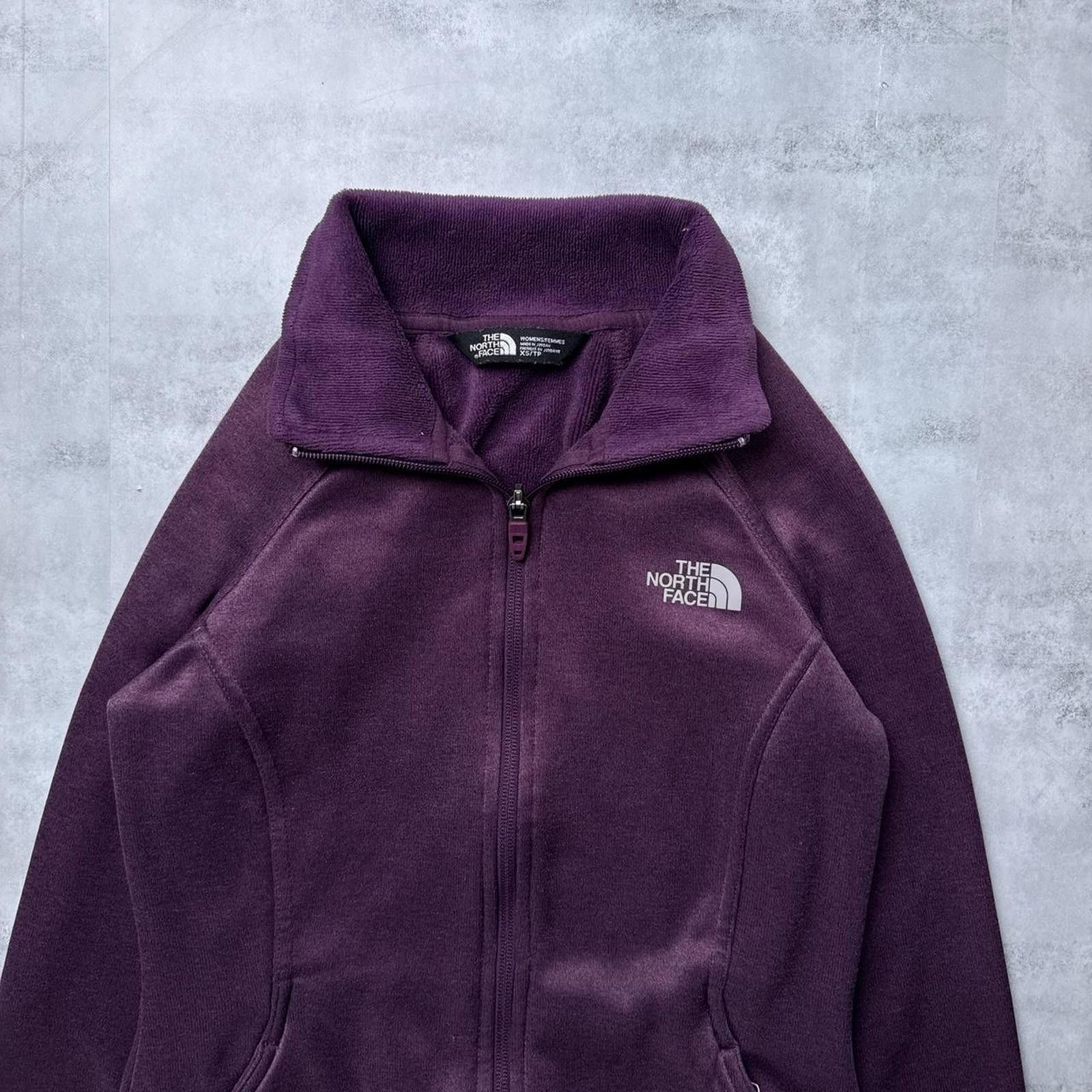 The North Face Y2K The North Face 00s Purple Zip Up Jacket Size XS / US 0-2 / IT 36-38 - 2 Thumbnail