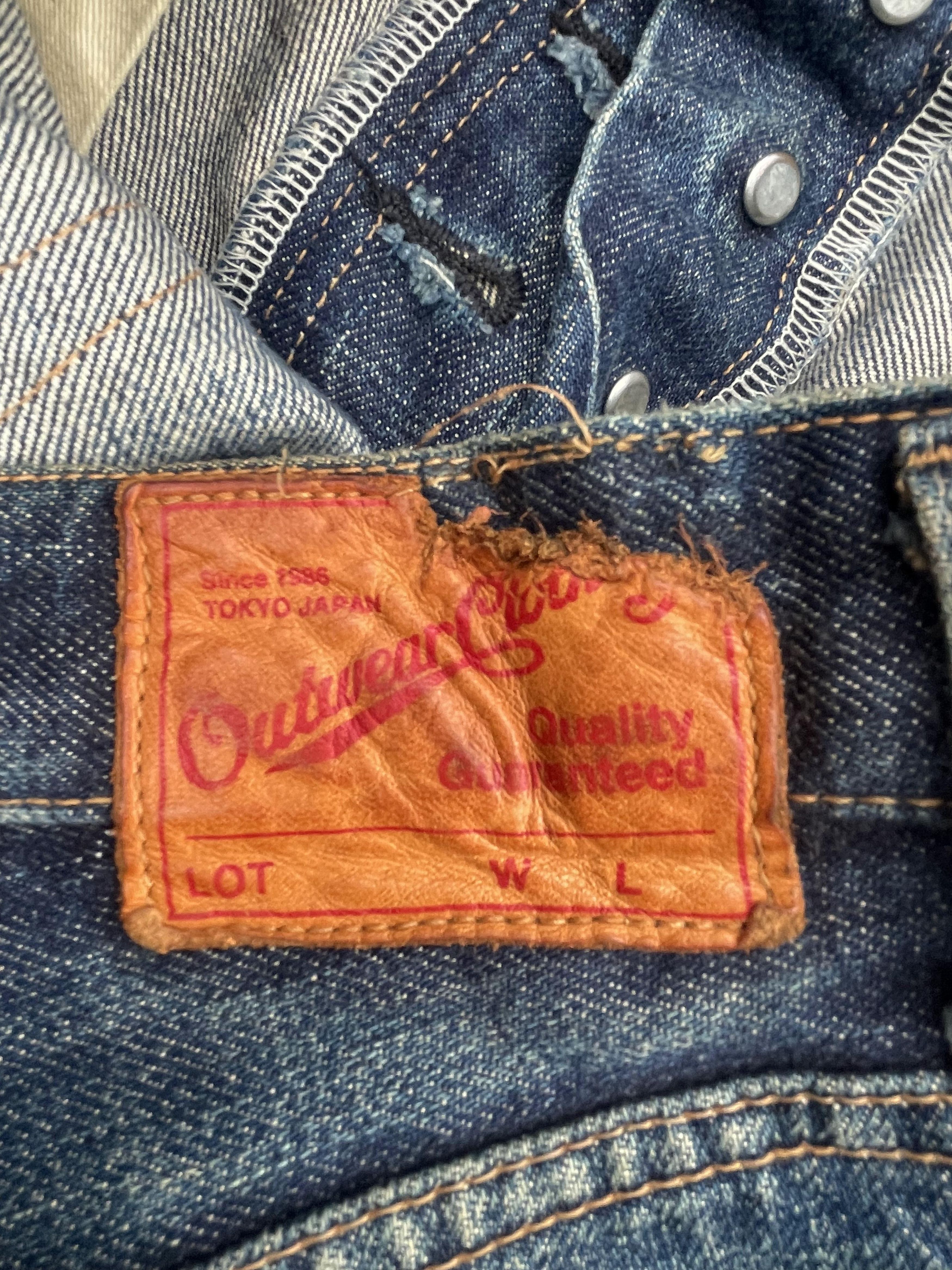 Octopus Vintage Octopus Army Selvedge Distresed Denim Size US 30 / EU 46 - 8 Thumbnail