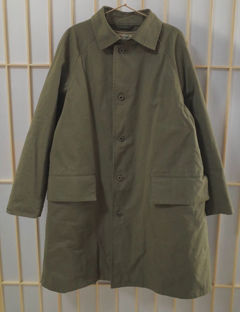 The Real McCoy's Nigel Cabourn Olive Green Trench Coat Size US XL / EU 56 / 4 - 1 Thumbnail