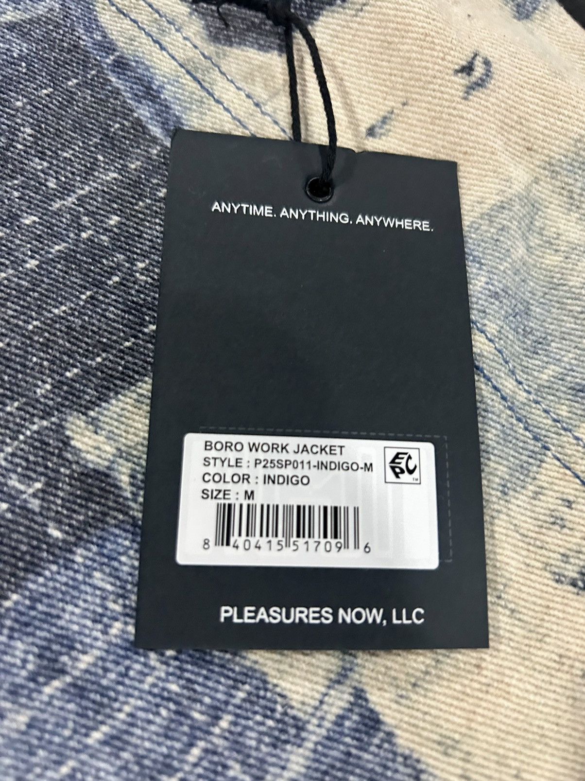 Pleasures PLEASURES Boro Work Jacket – Indigo Size US M / EU 48-50 / 2 - 8 Thumbnail