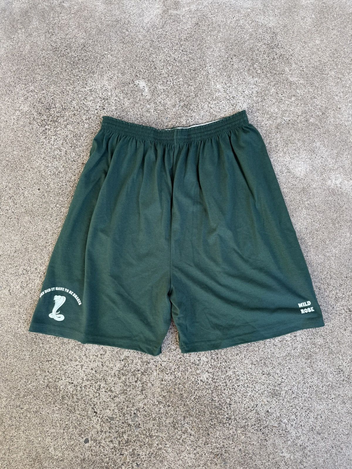 Vintage Elastic Shorts Size US 36 / EU 52 - 1 Thumbnail