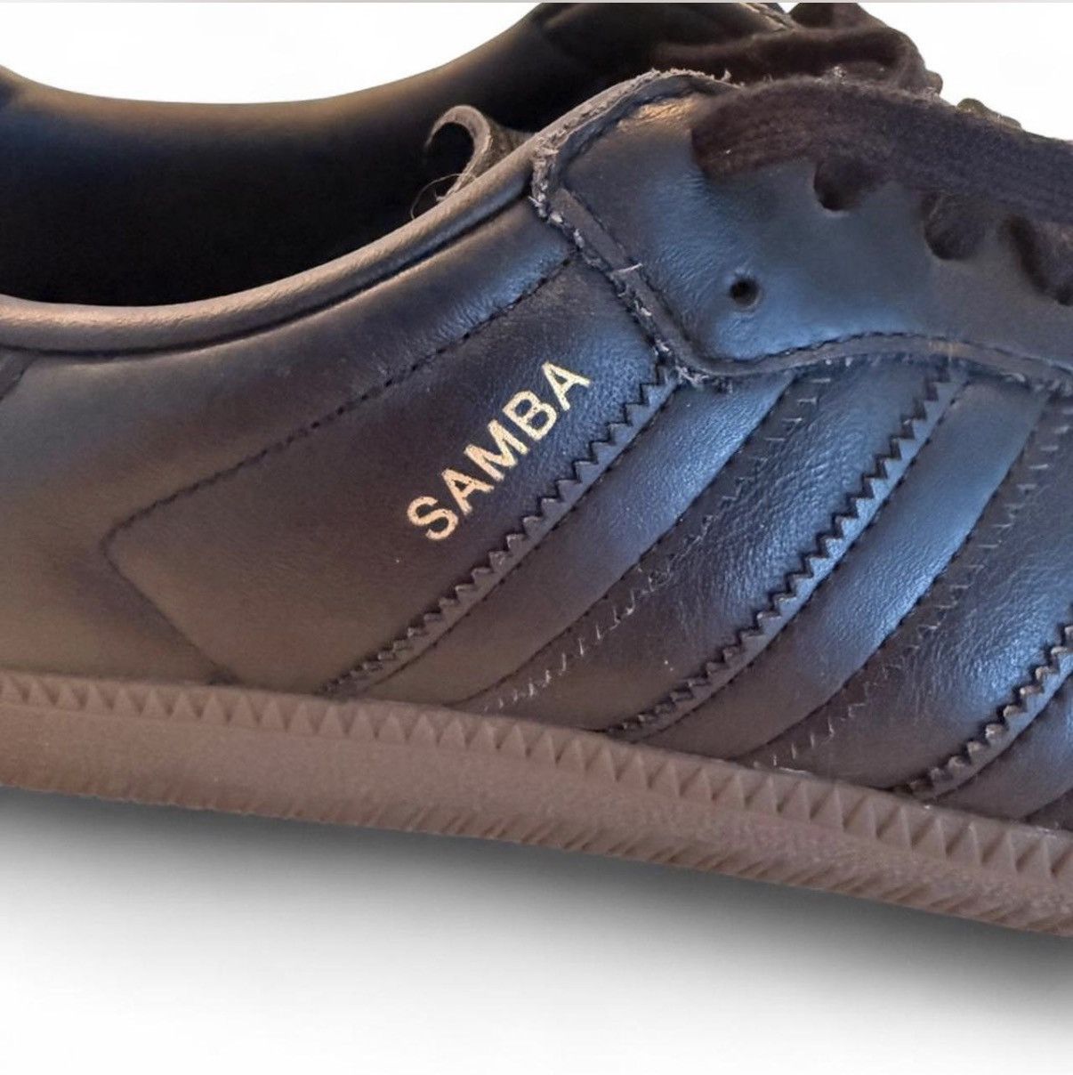 Adidas Adiddas Samba Core Black Gum Size US 8.5 / EU 41-42 - 5 Thumbnail