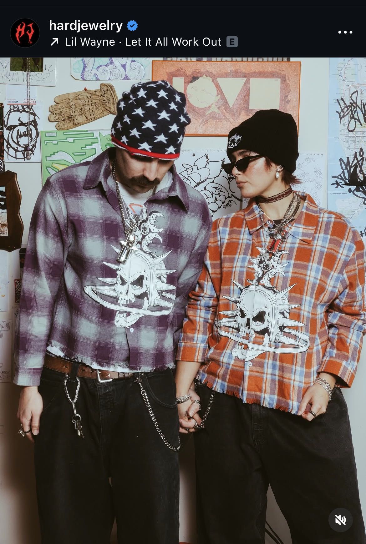 Other Hard Jewelry Orbituary Flannel Size US XL / EU 56 / 4 - 10 Thumbnail
