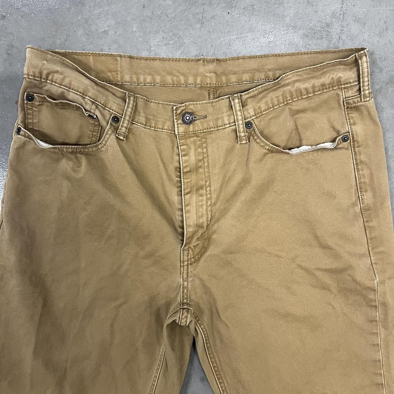 Levi's Vintage Y2K/2000s White Tab Levi’s 541 Khaki Pants! Size US 36 / EU 52 - 4 Thumbnail