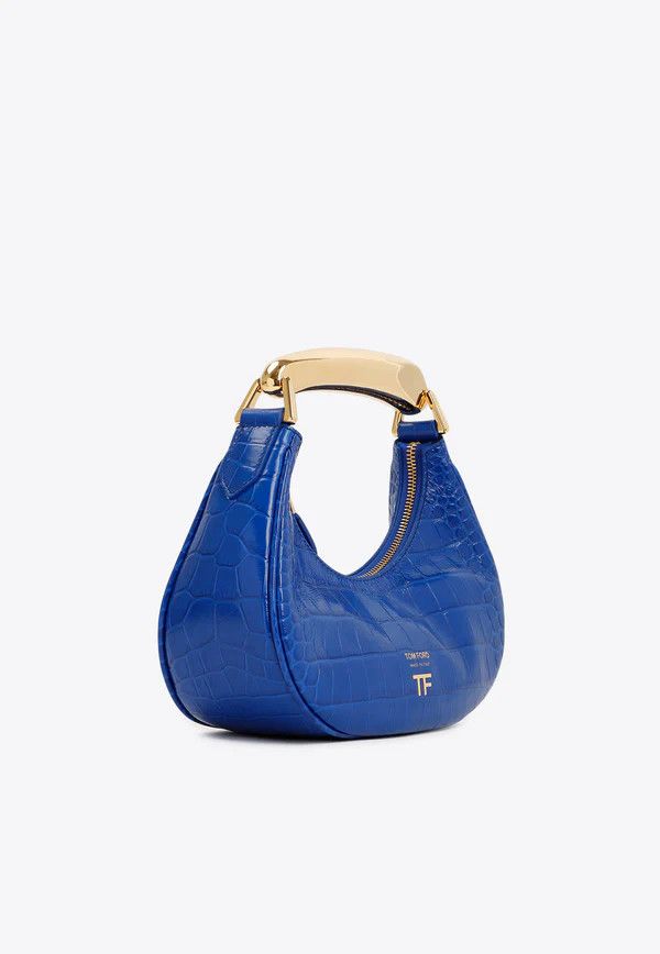 Tom Ford o1loc1c1224 L1470 Size: OS / Hobo Bag in Blue Size ONE SIZE - 2 Thumbnail