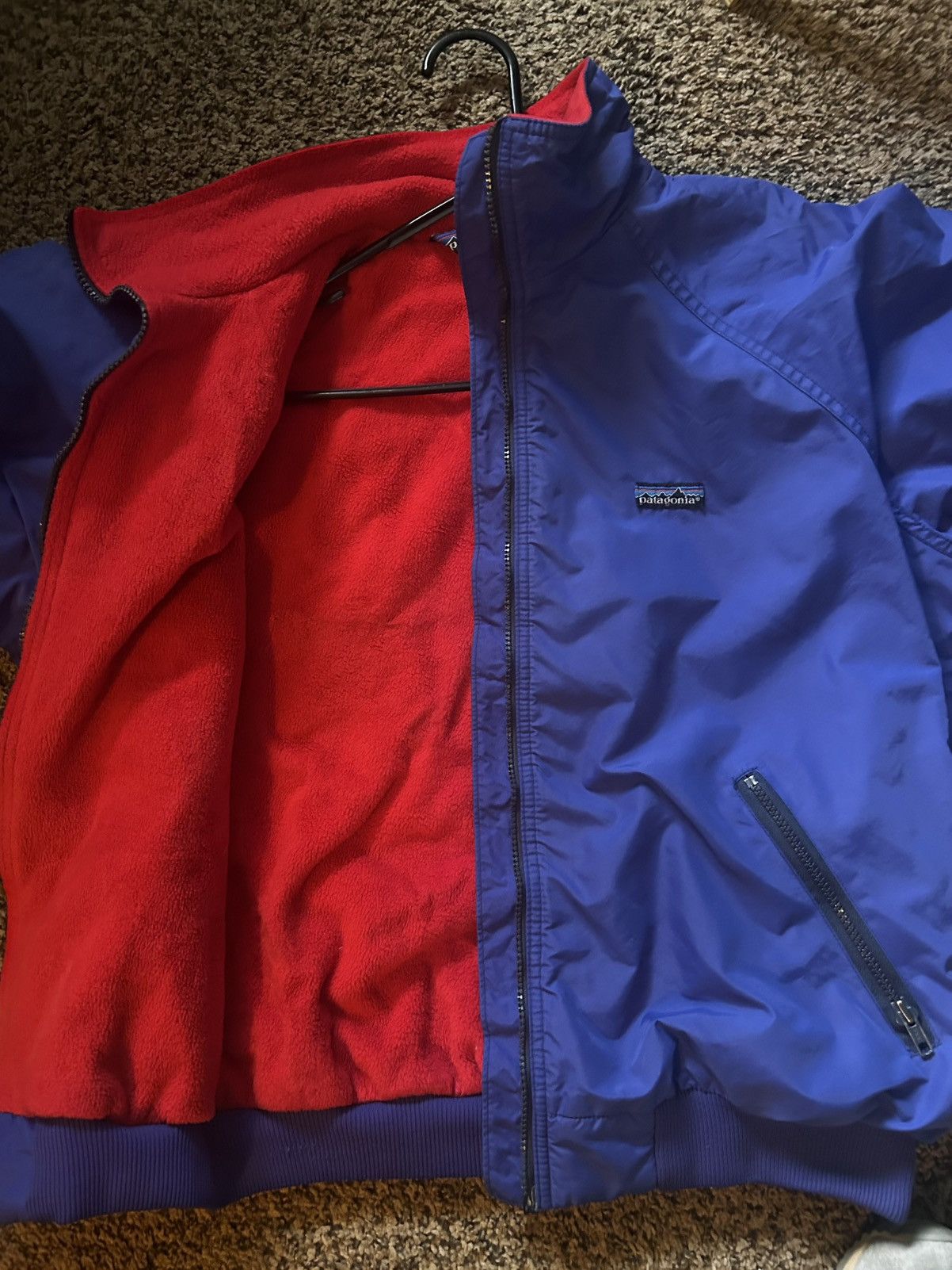 Patagonia Patagonia Vintage Puffball Synchilla lined Bomber Made in US Size US L / EU 52-54 / 3 - 4 Thumbnail