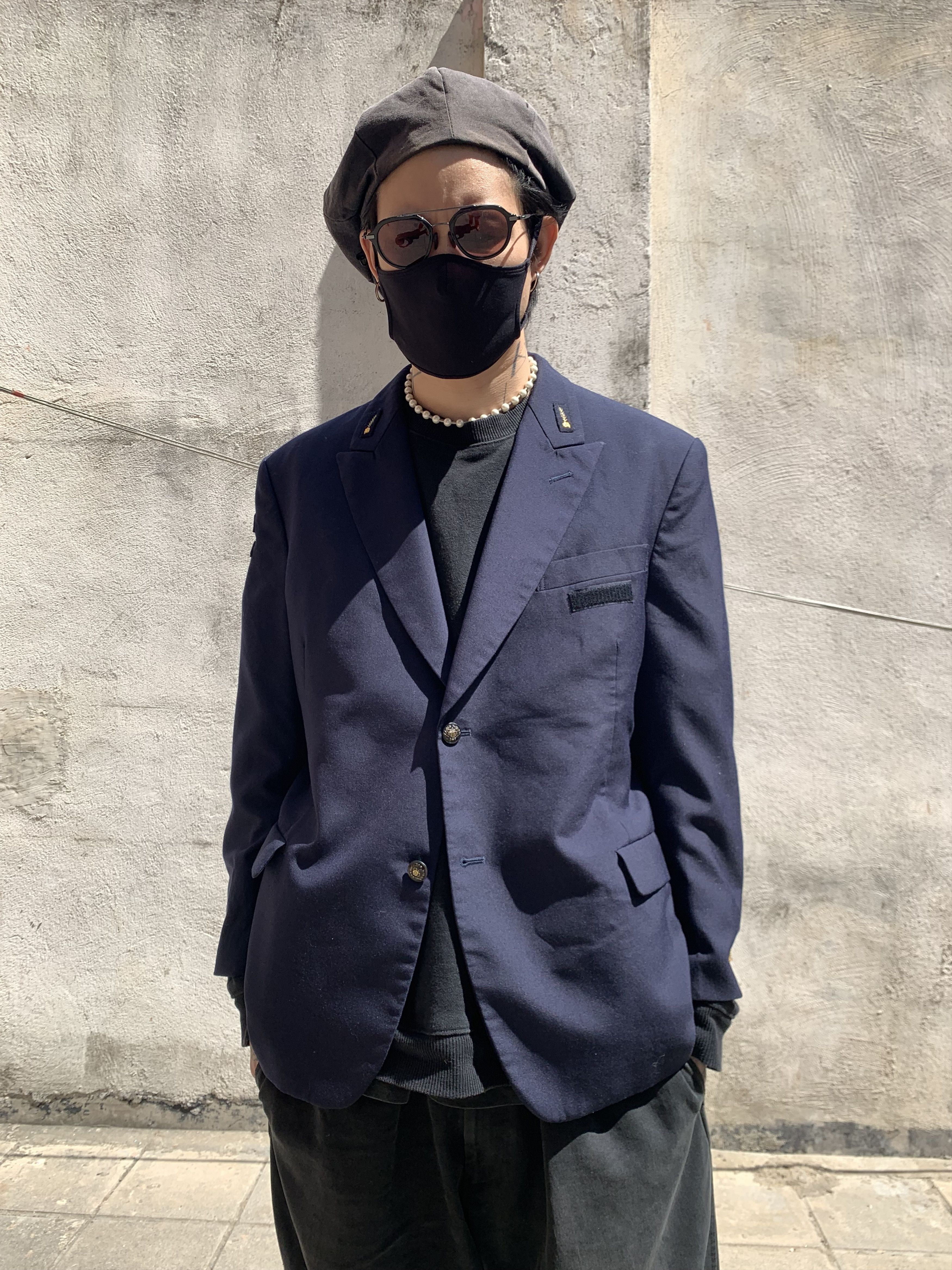 Yohji Yamamoto Rare Yohji Yamamoto Designed for Japan Rail Uniform Size US M / EU 48-50 / 2 - 2 Thumbnail