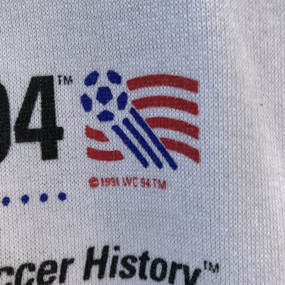 NFL × USA Olympics × Vintage Vintage 90s USA Football World Cup Team Sweatshirt Crewneck Size US M / EU 48-50 / 2 - 7 Thumbnail