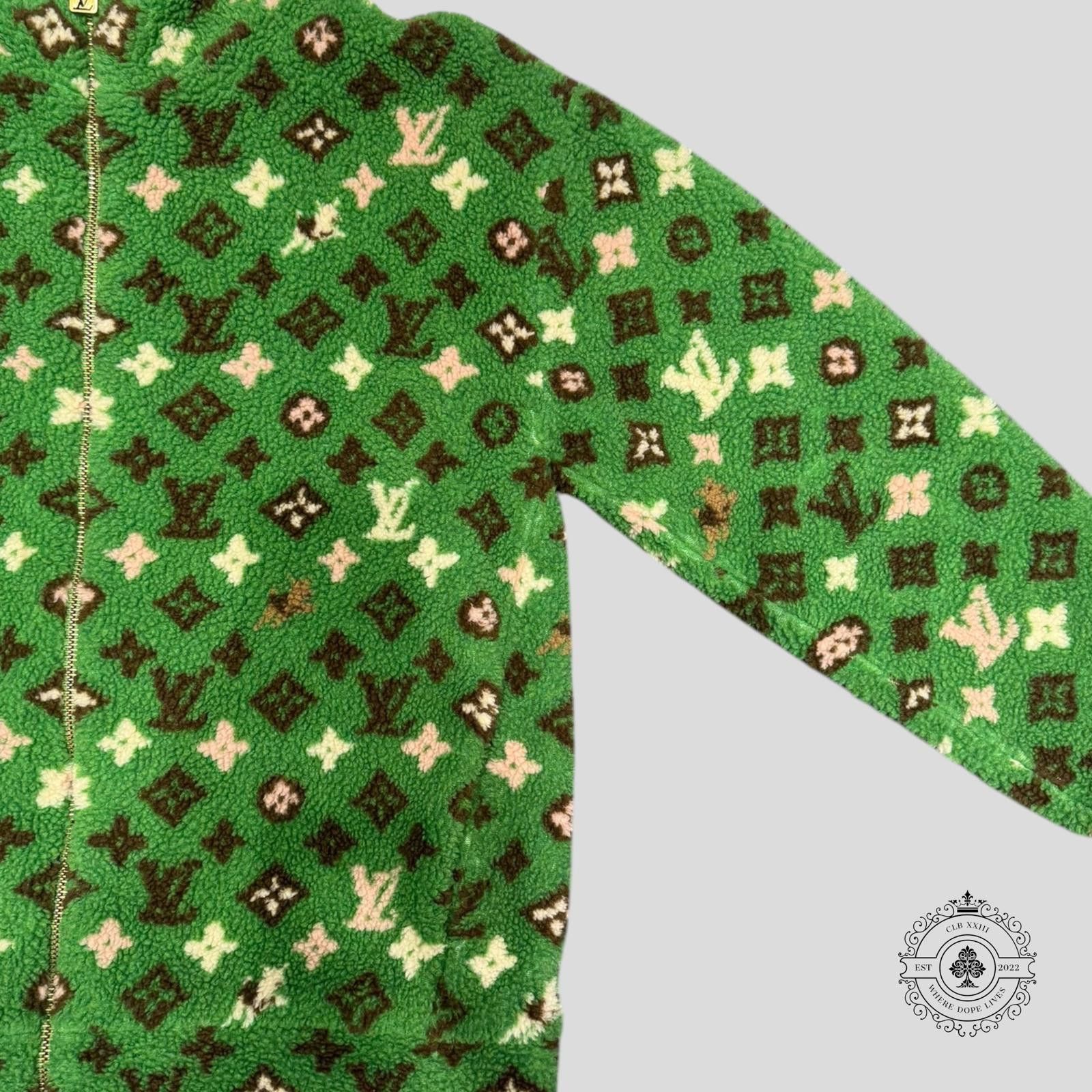 Louis Vuitton Louis Vuitton Tyler The Creator Monogram Fleece Blouson Size US XL / EU 56 / 4 - 2 Thumbnail