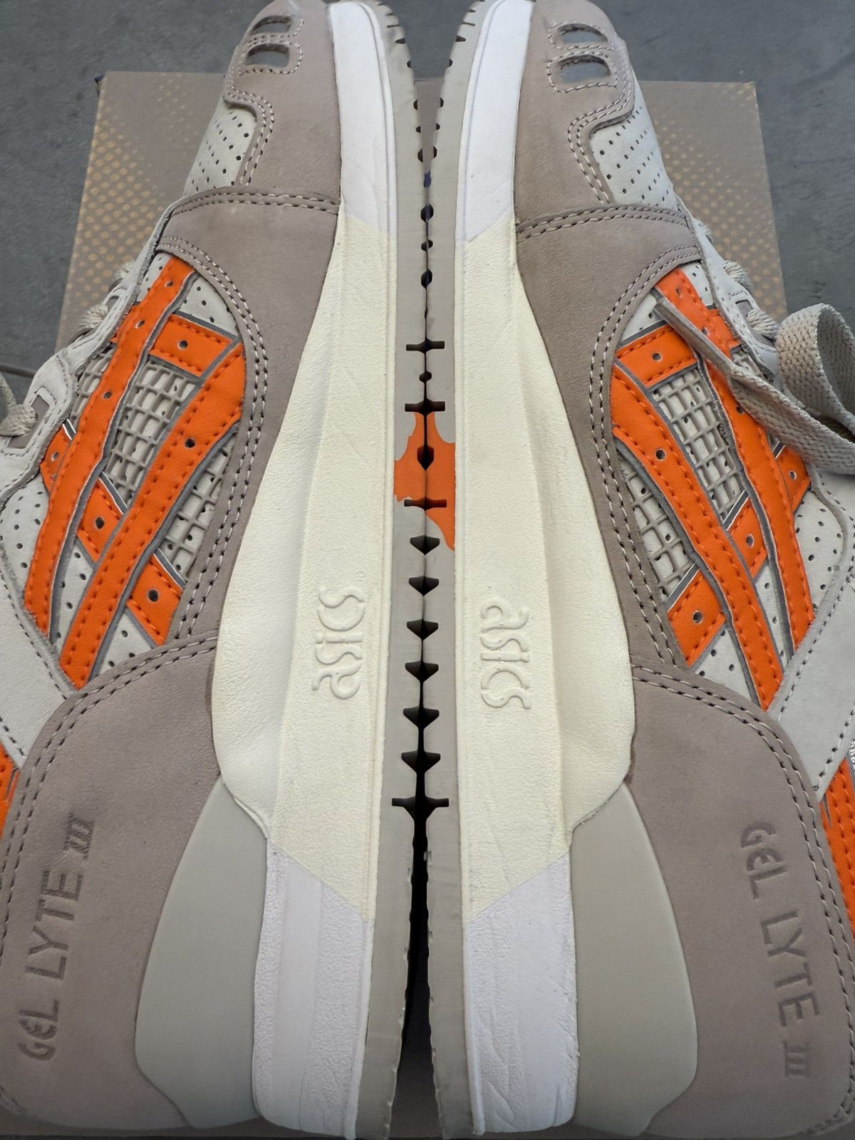 Asics 2023 ASICS Gel-Lyte III Remastered Ronnie Fieg Orange Size US 8.5 / EU 41-42 - 4 Thumbnail