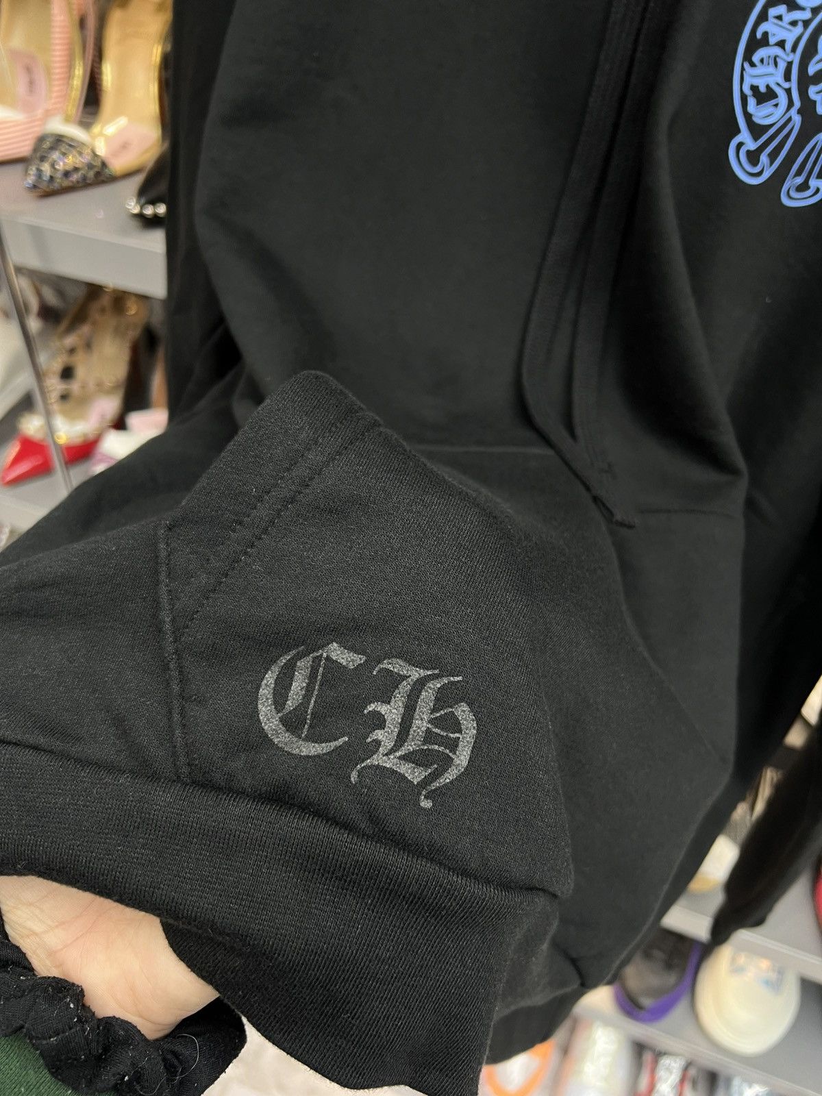 Chrome Hearts Chrome Hearts Horseshoe Logo Print Hoodie Size US L / EU 52-54 / 3 - 10 Thumbnail